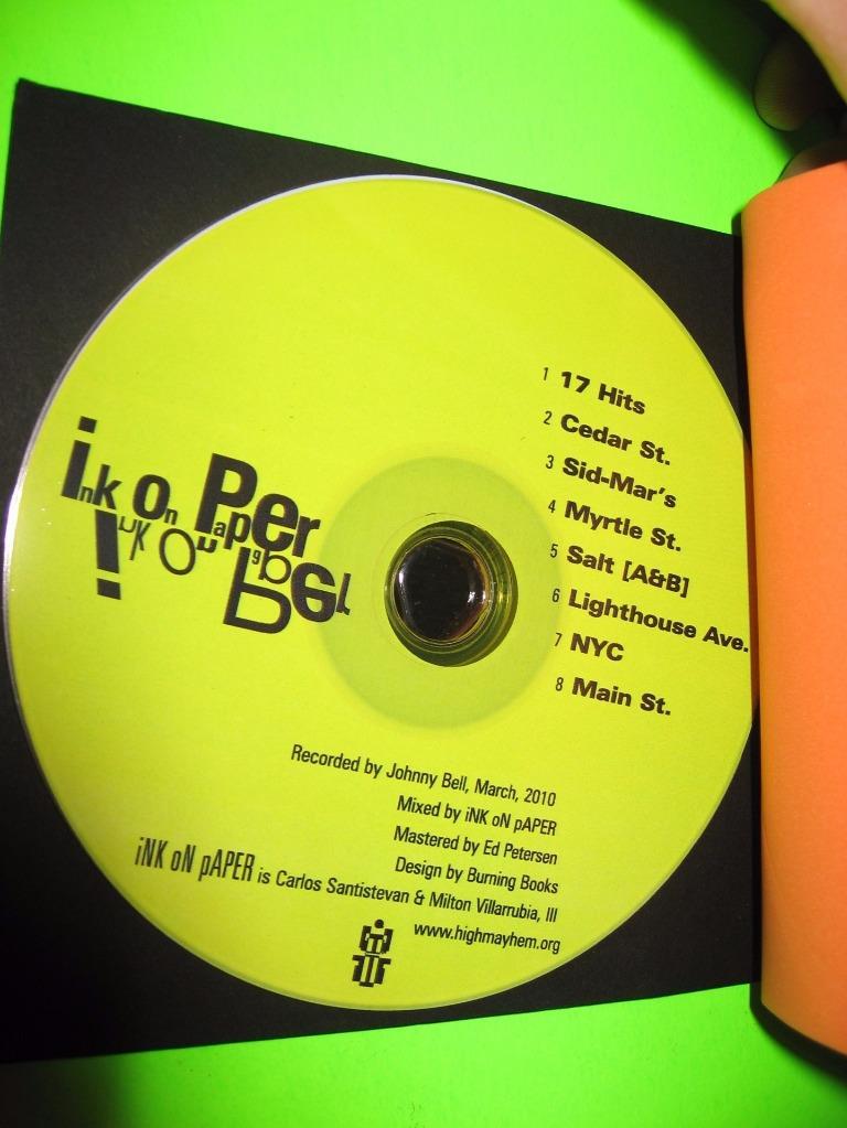 INK ON PAPER LIMITED EDITION 82 OF 100 JOHNNY BELL 2010 ED PETERSEN ~MUSIC CD~