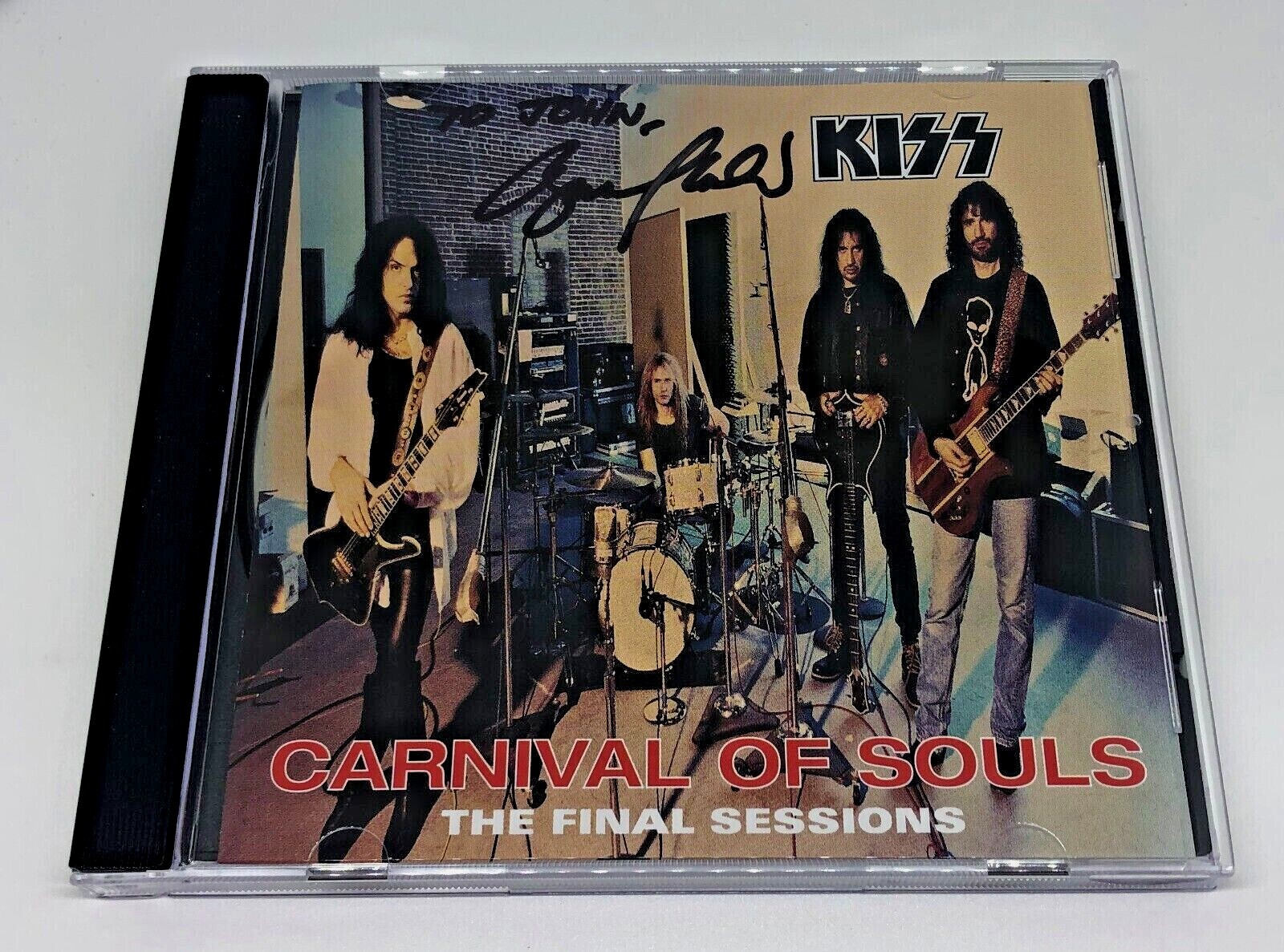 Kiss - Carnival Of Souls: The Final Sessions (1997, CD) Autographed Bruce Kulick