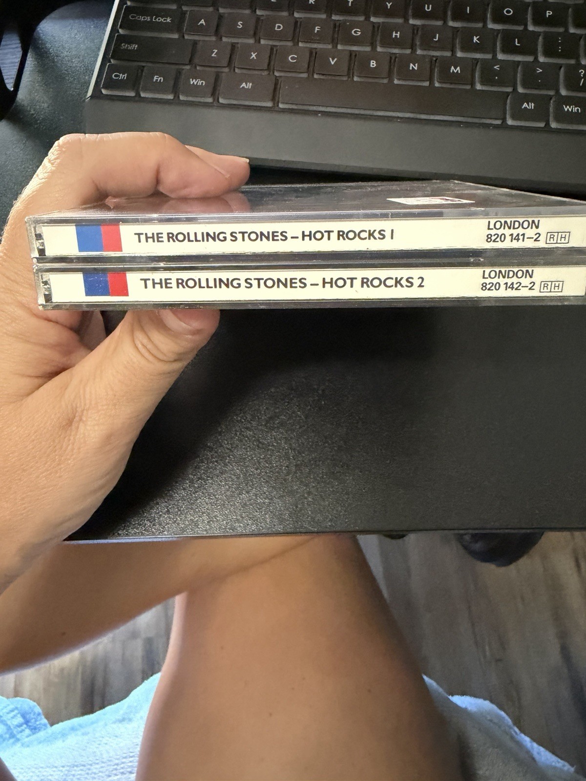 Rolling Stones Hot Rocks 1 & 2 West Germany London 2 CD Lot VG+