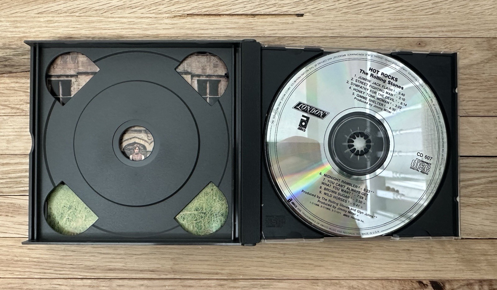 THE ROLLING STONES Hot Rocks 1964-1971 x2 CD Set ABKCO 2CD 606/7 OG 1986 EX