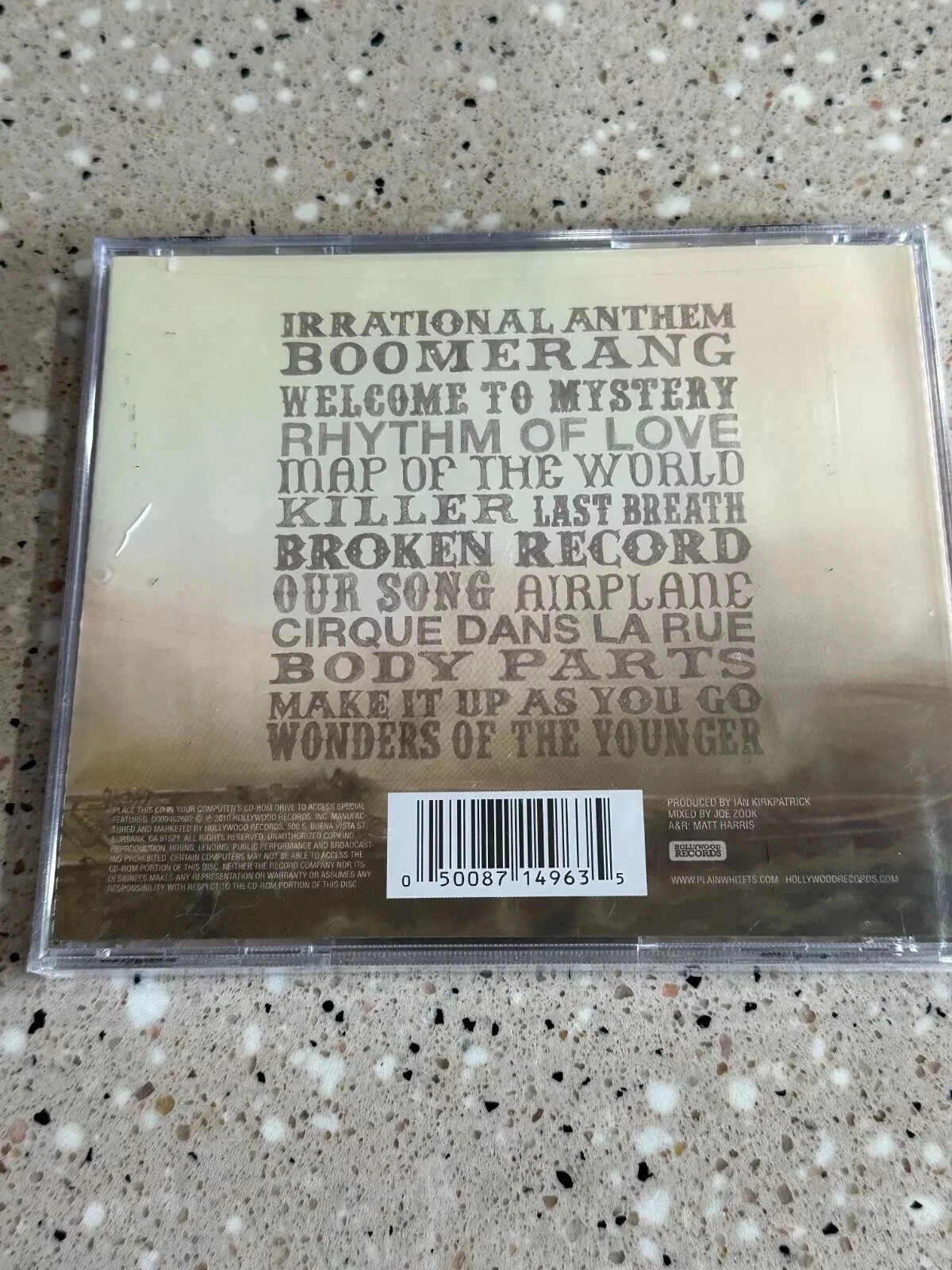 Plain White T’s – Wonder of the Younger CD NEW Sealed Alt Rock