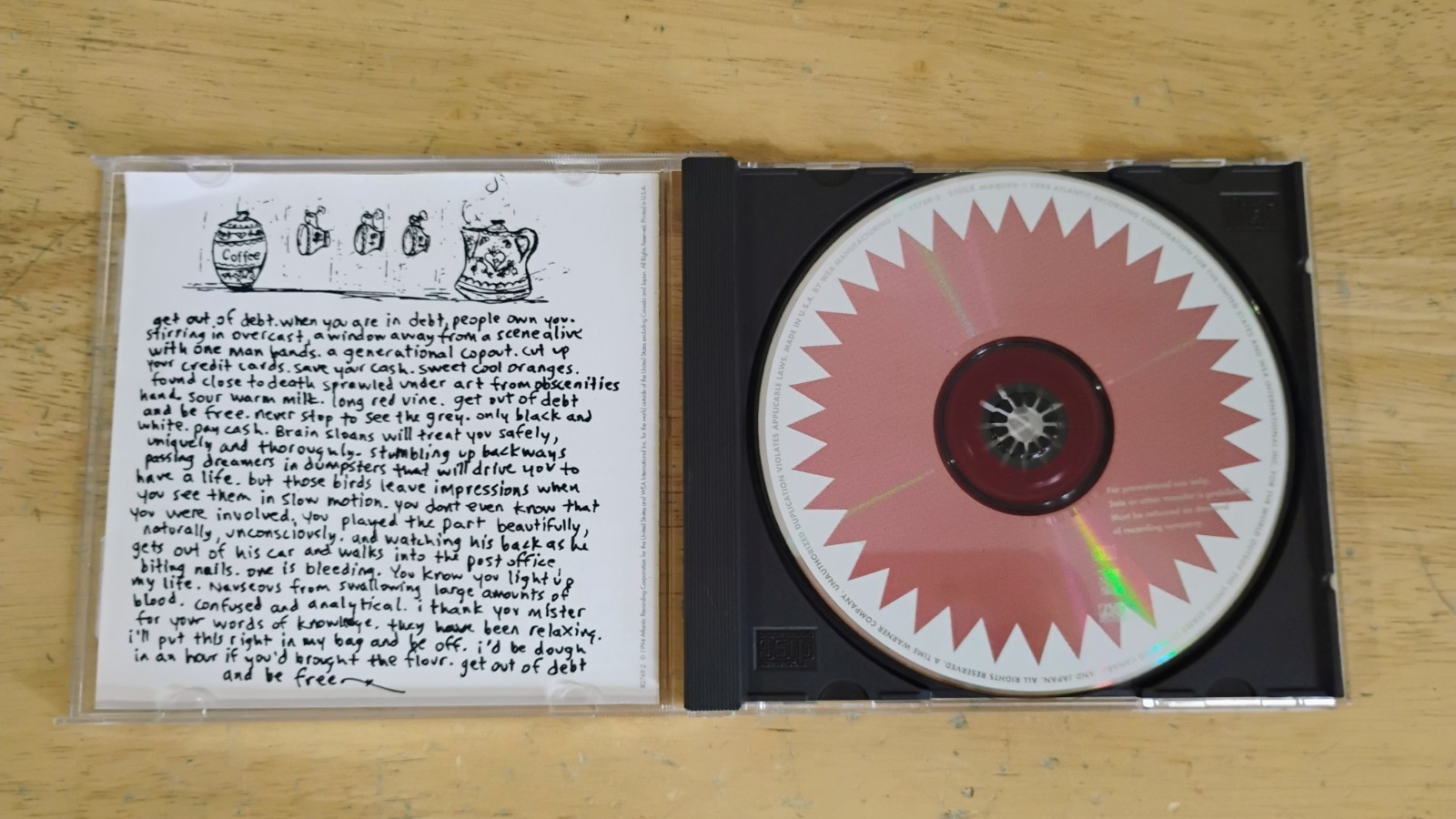 Smile Music CD - Maquee [VERY GOOD CD] 1990s Alternative Grunge Rock