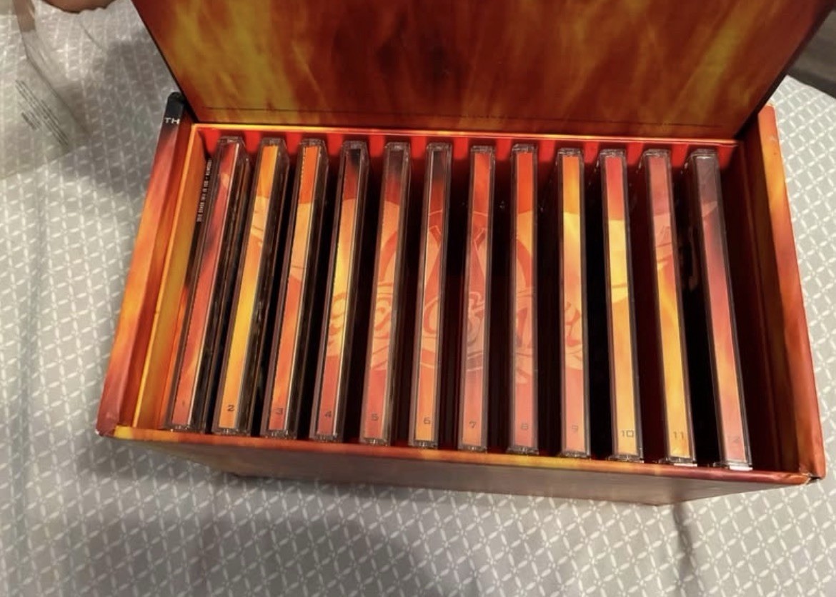 Aerosmith Box of Fire 12-CD Box Set Limited Edition Columbia 1994 Rock