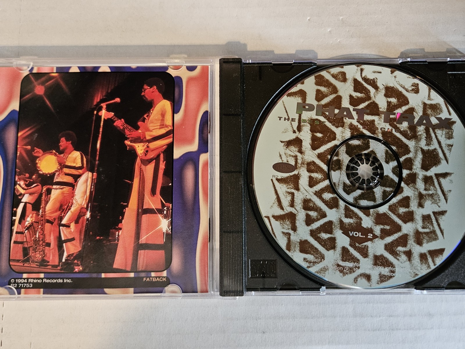 Phat Trax The Best Of Old School Vol 2 CD Various Funkadelic●Fatback●Brick
