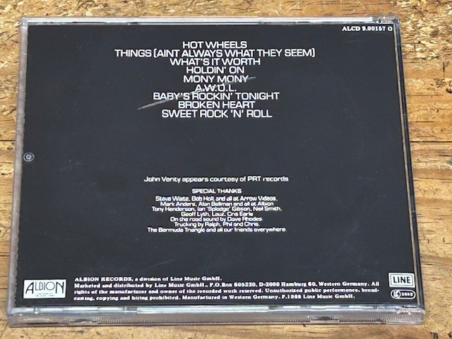 Baby Tuckoo - First Born CD. Rare 1st edition 1986 German import on Line Records