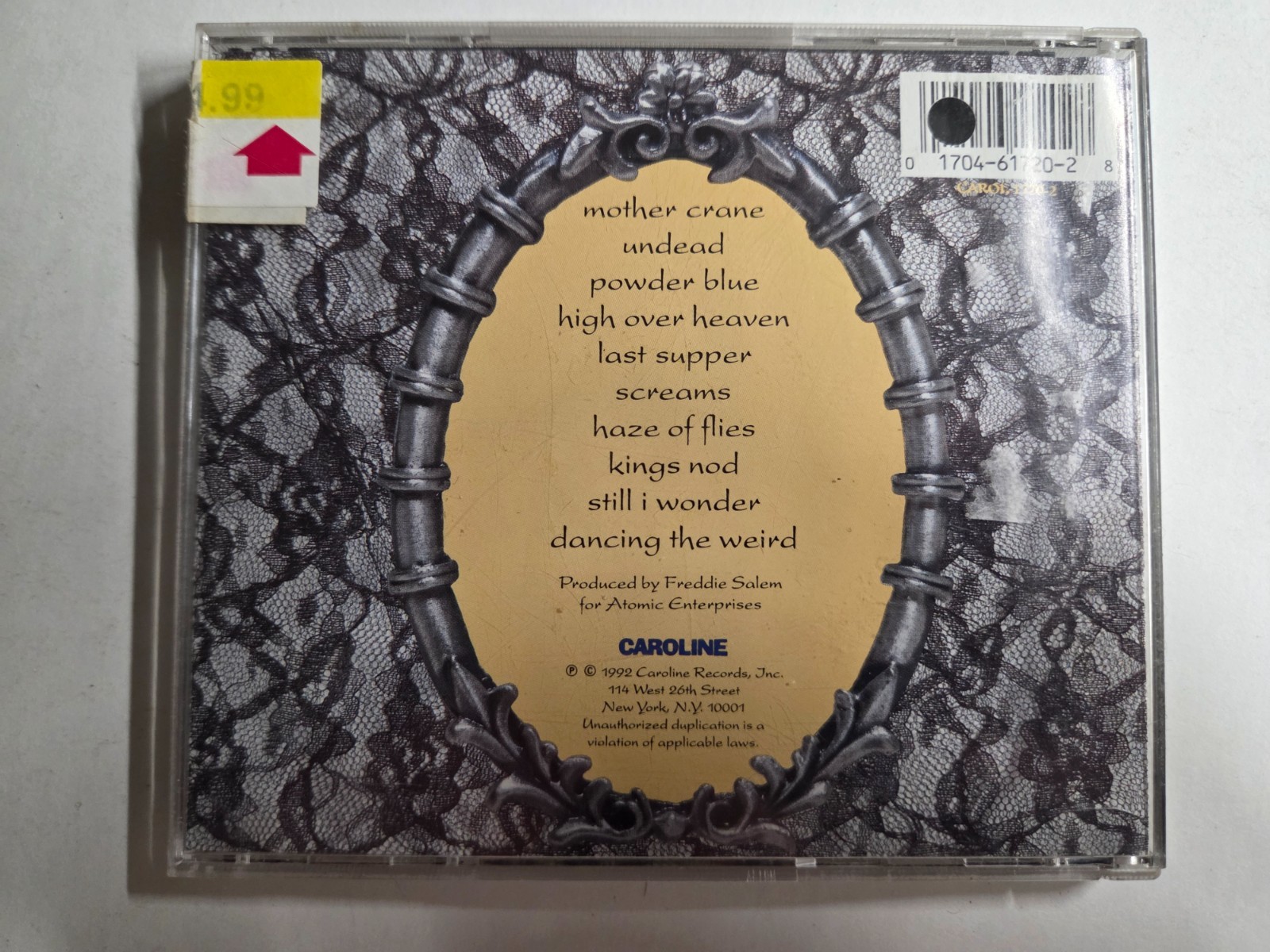 Snatches of Pink Bent With Pray (CD 1992 Caroline Distribution)