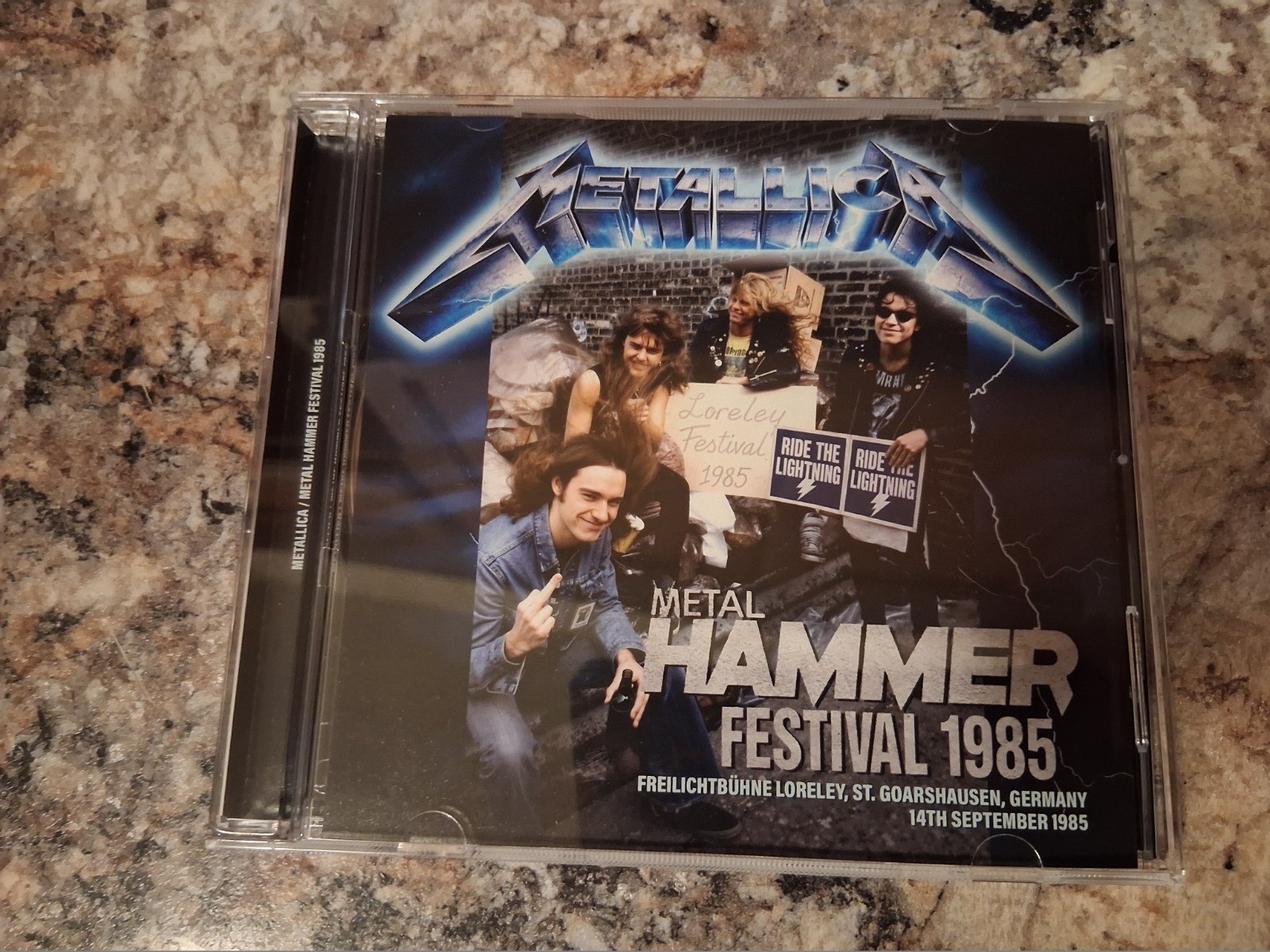 METALLICA METAL HAMMER FEST 1985 SBD! KISS MEGADETH SLAYER DIAMOND HEAD DIO OZZY