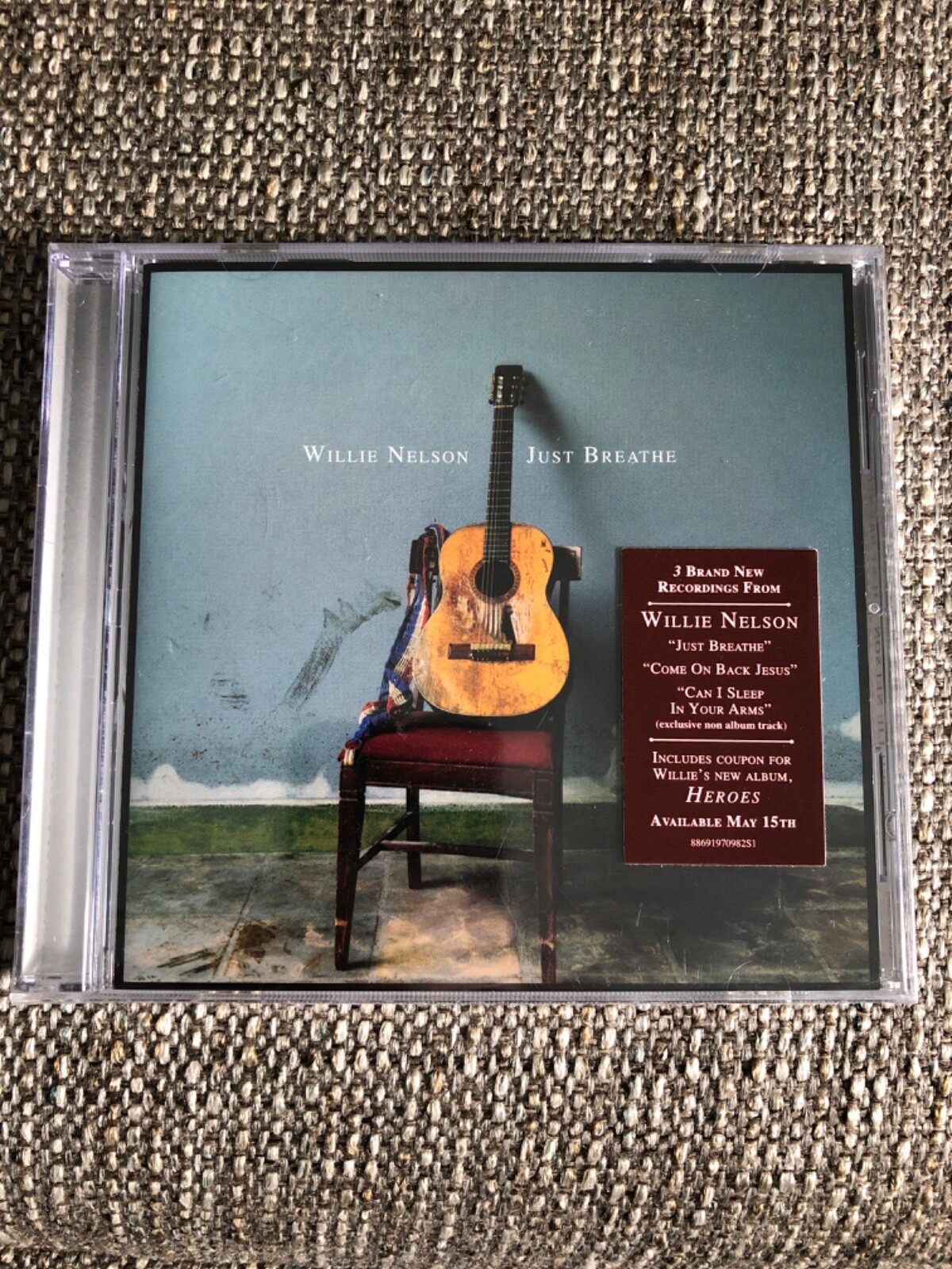 WILLIE NELSON Just Breathe/ Come On Back Jesus/Can I Sleep CD Single RSD 2012NEW