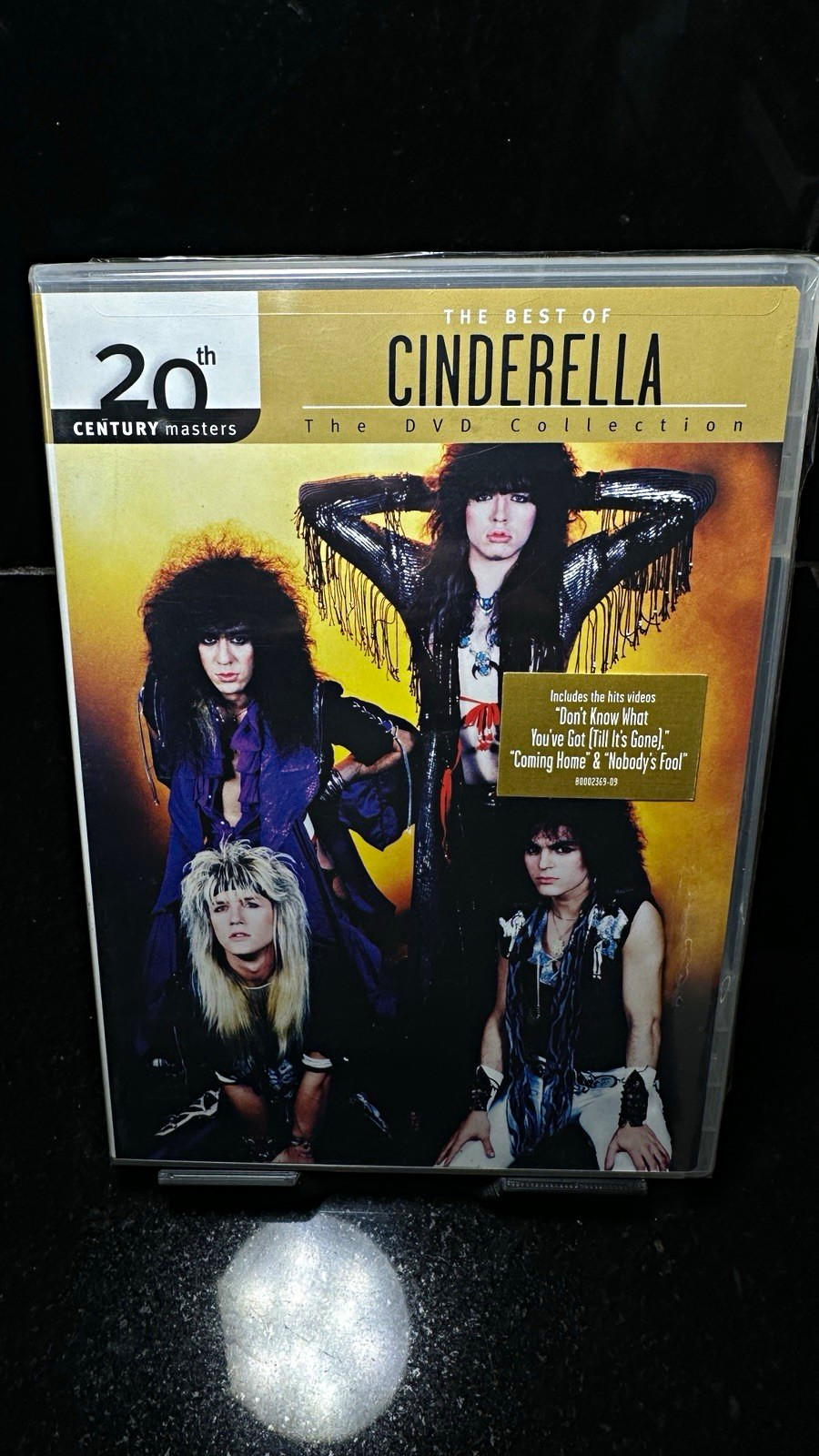 RARE The Best of Cinderella: The DVD Collection Best Of Rock Compilation