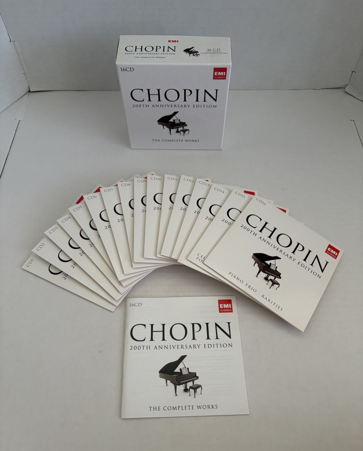 Chopin 200th Anniversary Edition - The Complete Works (EMI, 16-disc CD Box Set)