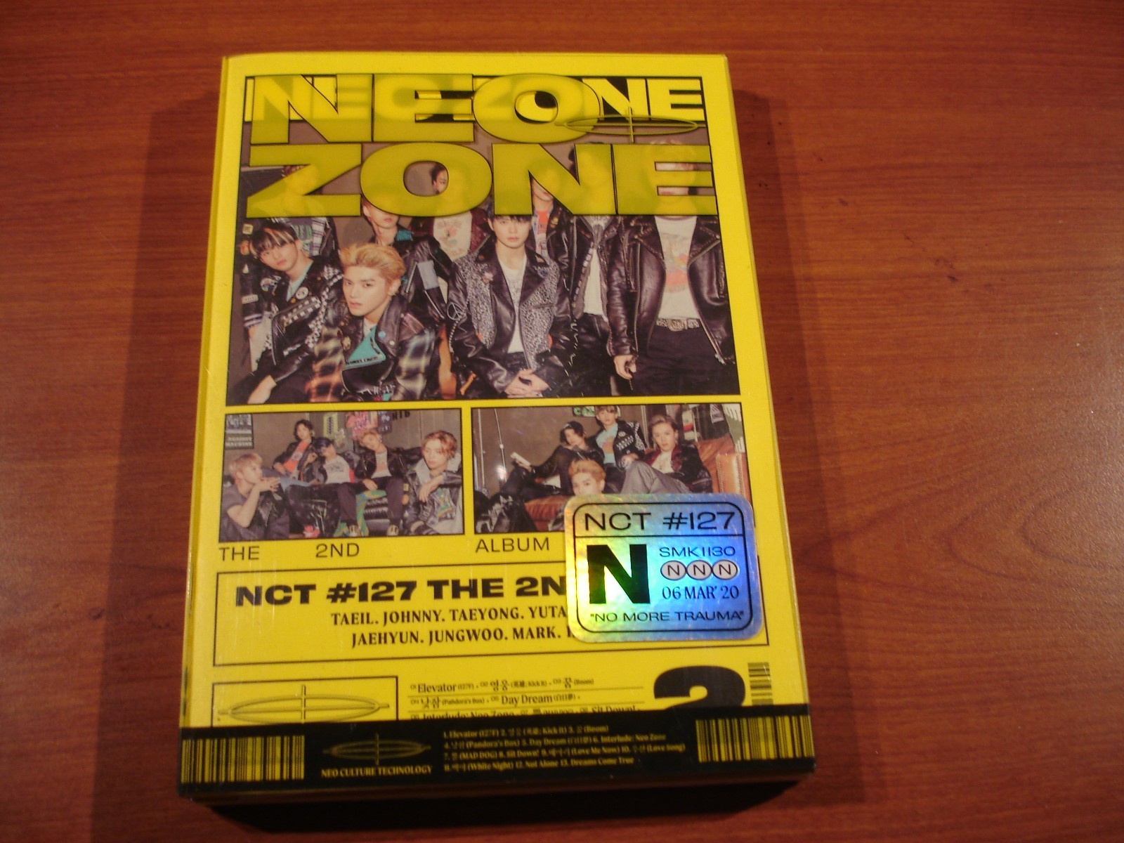 NCT #127 – Neo Zone N. Version ( 2020 K-Pop CD S.M. Entertainment SMCD227)