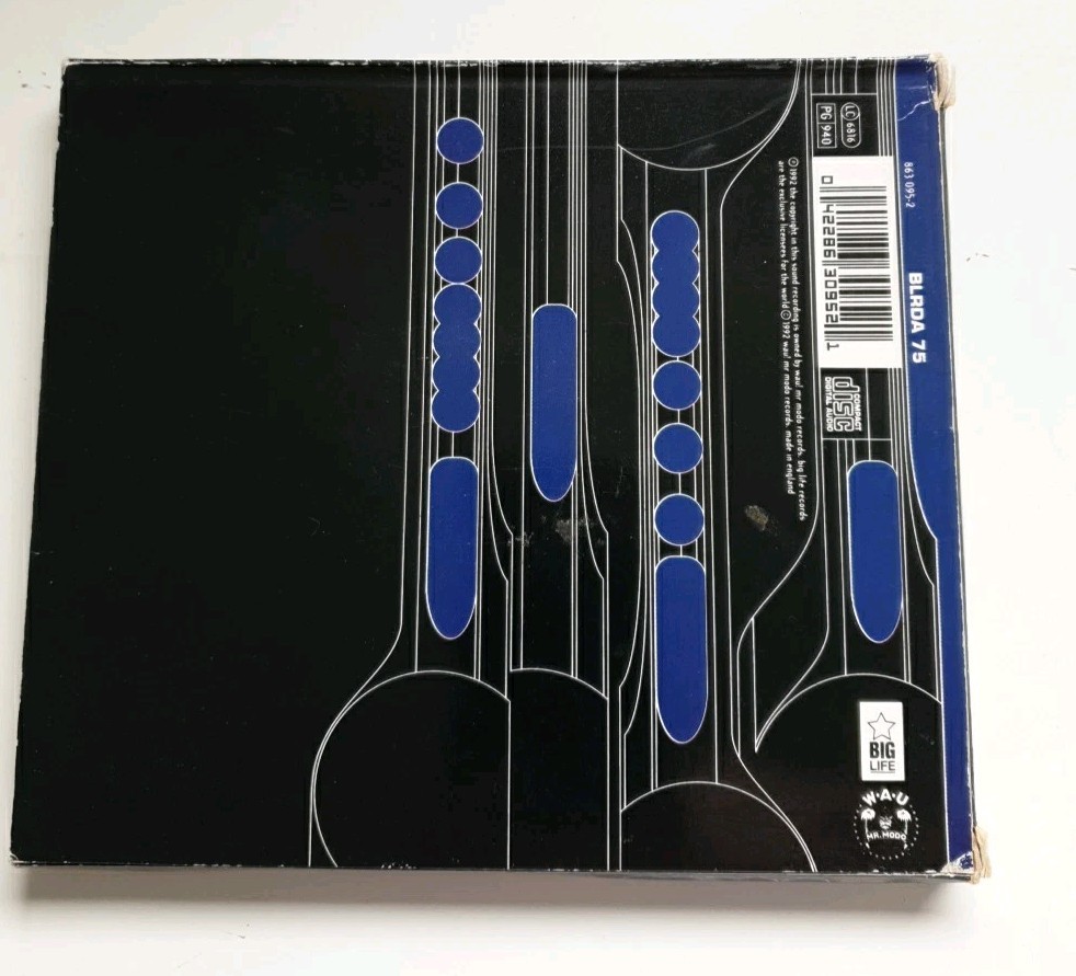 THE ORB - Blue Room CD1 and CD2 (1992) Singles Digipak Big Life BLRDA 75