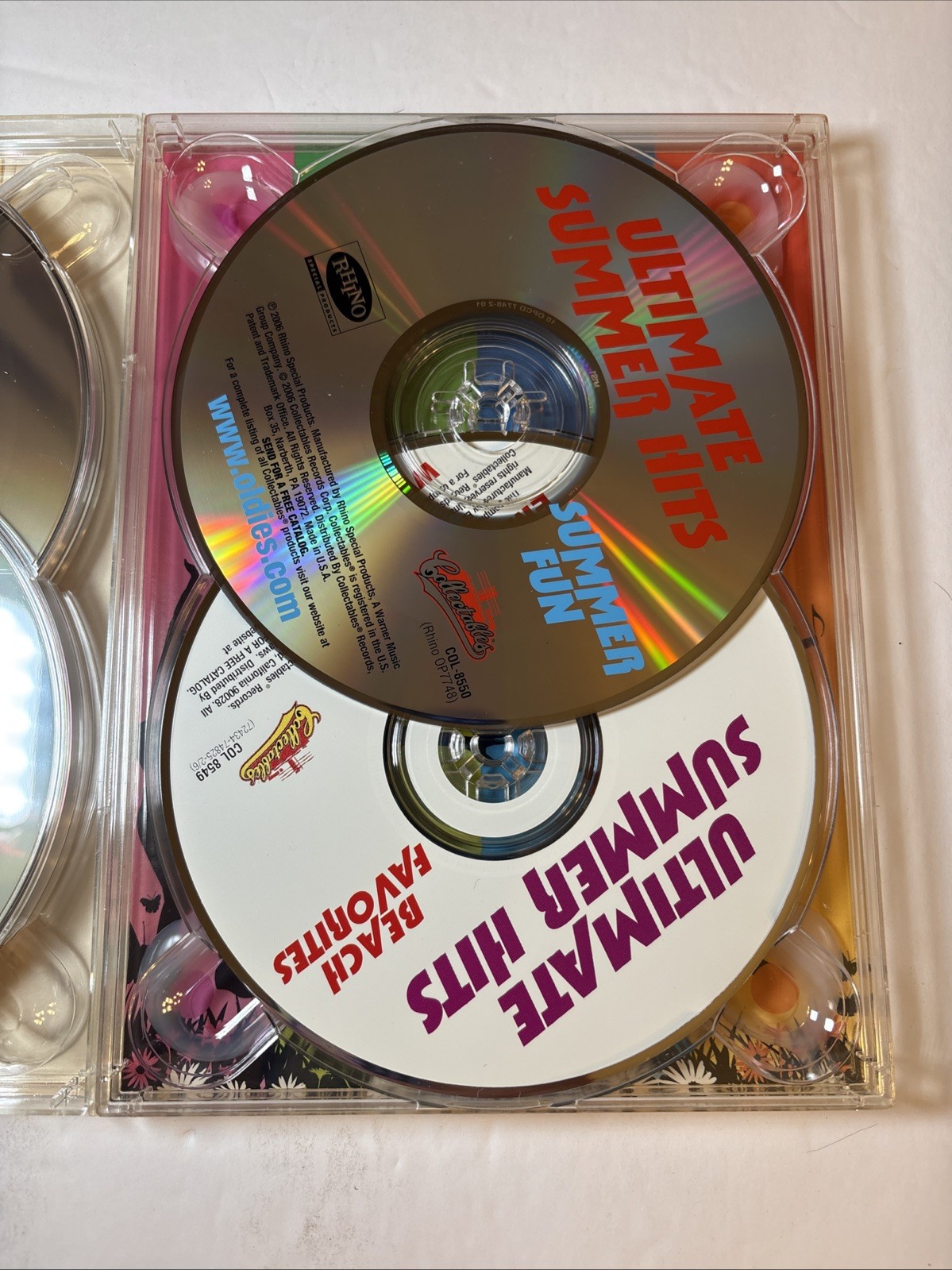 All Time Summer Hits 8 CD Box Set Near Mint Beach Boys Beach Party Oldies