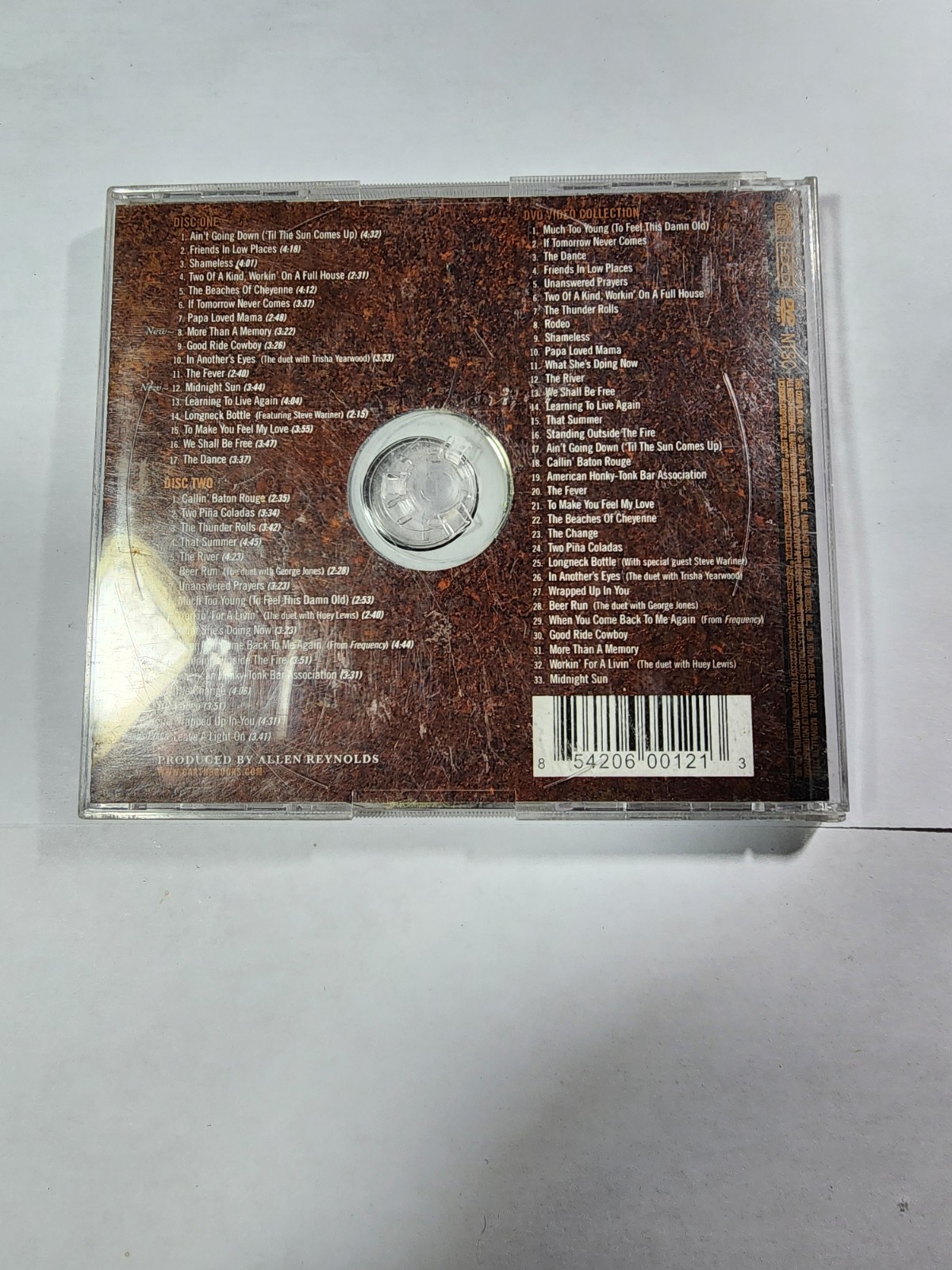 Garth Brooks - The Ultimate Hits 2CD (NO DVD Disc) VG+ CD76