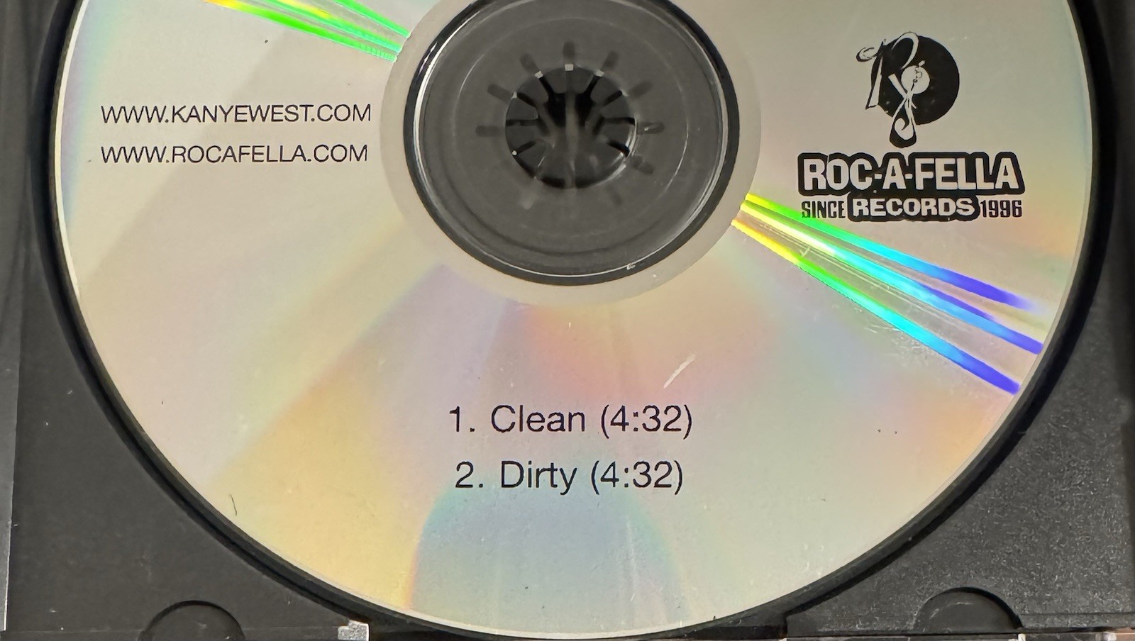 KANYE WEST - Can’t Tell Me Nothin Rare OOP Promo CDR