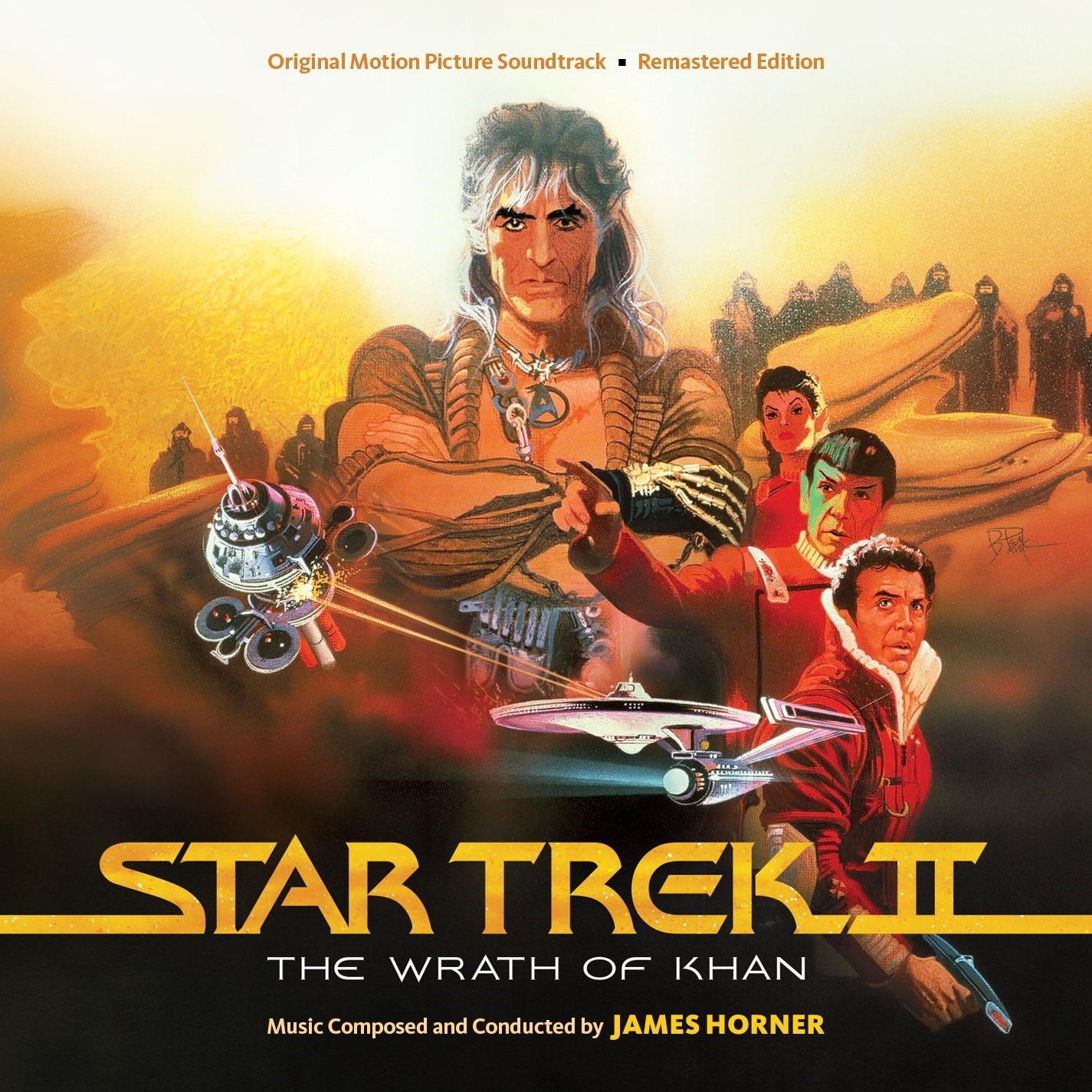 Star Trek II: the Wrath of Khan La-La Land Records Soundtrack Score Sold Out CD!
