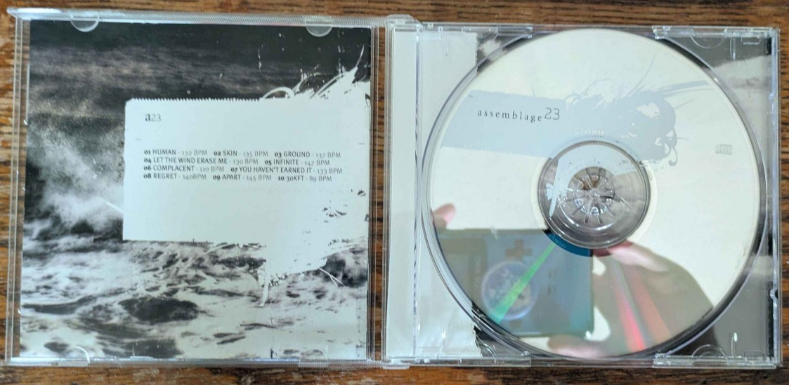 Assemblage 23 - Storm CD (2004, Metropolis) EBM Industrial Synthpop Very Good