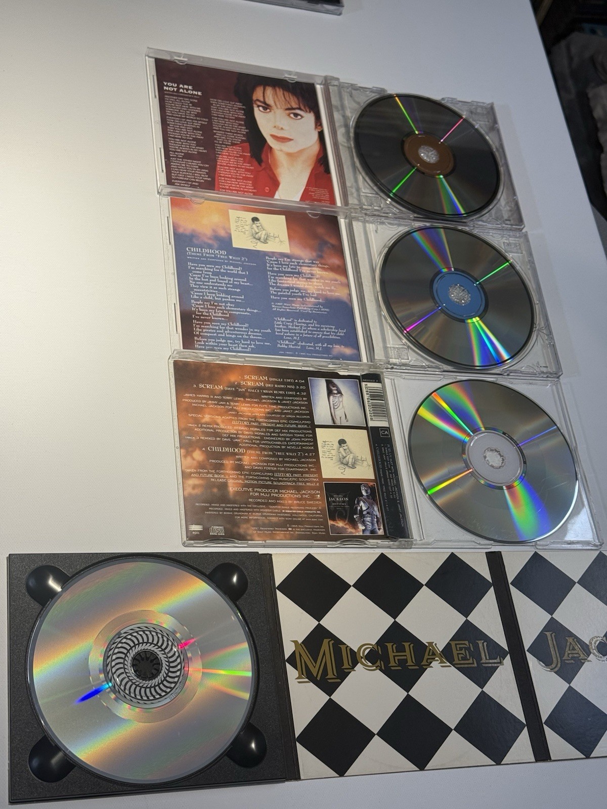MICHAEL JACKSON (25 Compact Disc Lot)/Rare/OOP/Imports/Used & Very Good Plus+!!!