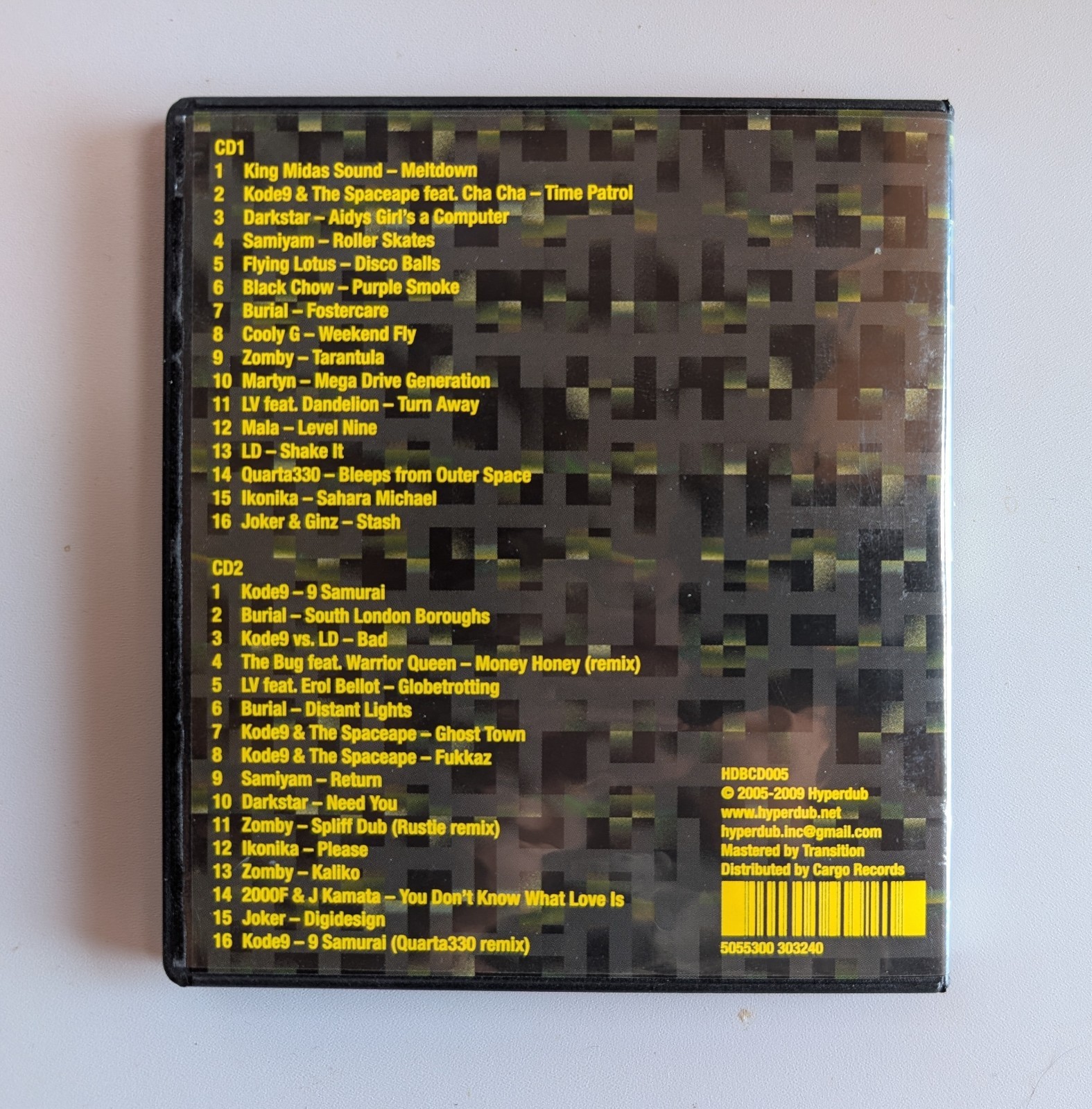 5 Years Of Hyperdub 2xCD by Various. UK Import. Mint Condition. Free Shipping.