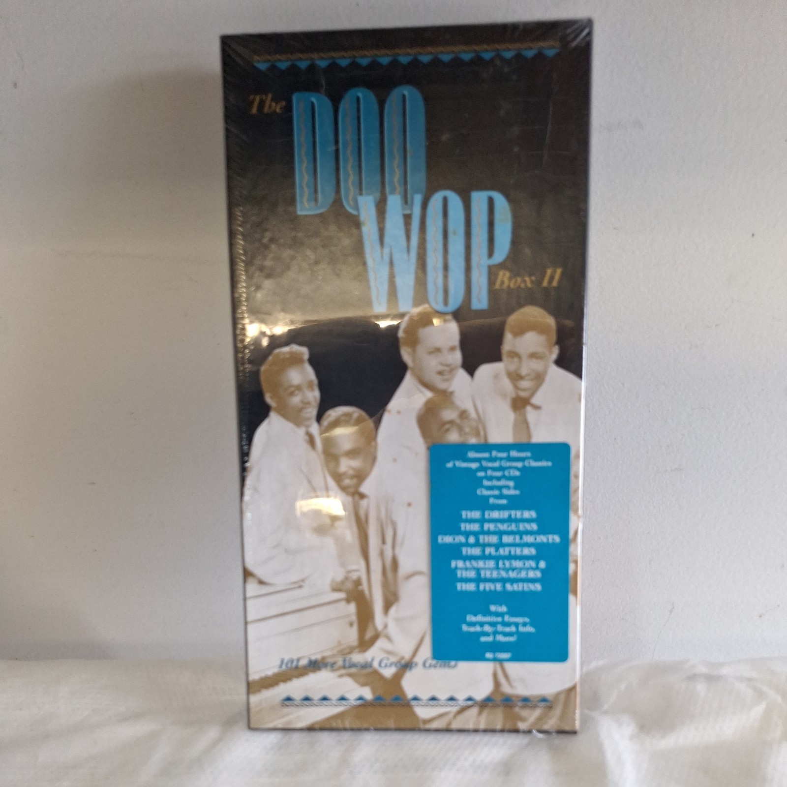 The Doo Wop Box Set II 4-CD Set Boxed Set 101 Classics Brand New Sealed