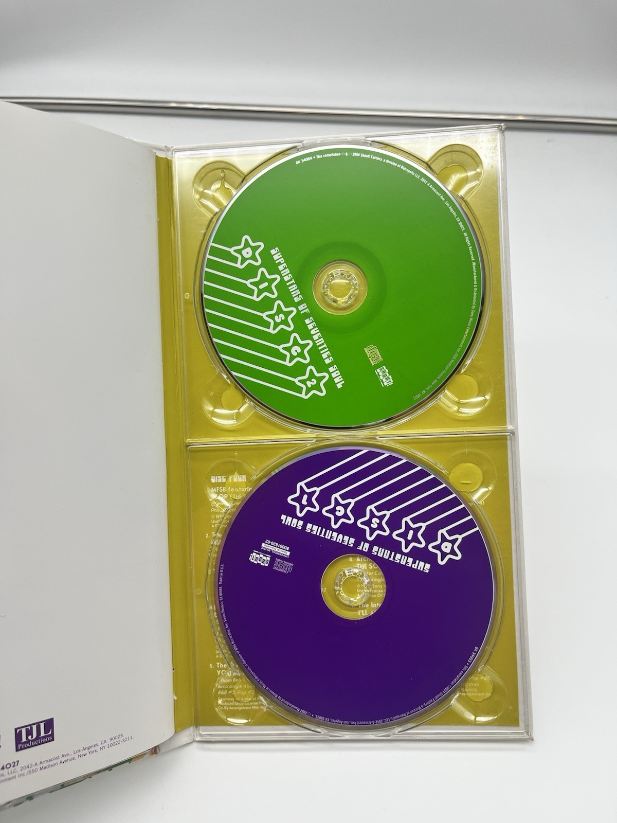 Super Stars Of Seventies Soul (70s). [4 CD box set R&B Disco Funk] Shout Factory