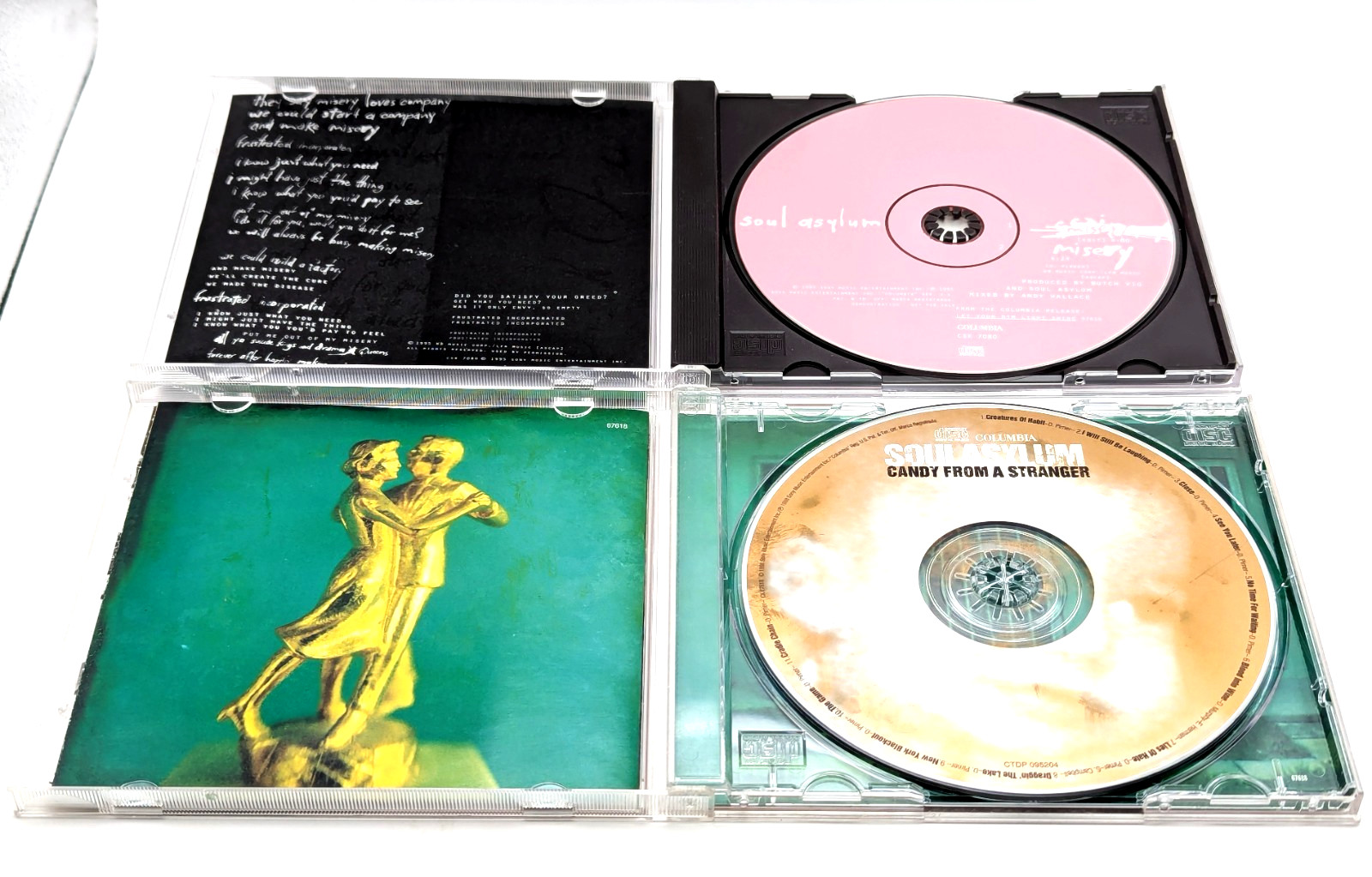 Soul Asylum CD Lot Grave Diggers Union Let Dim Light Shine Misery Candy