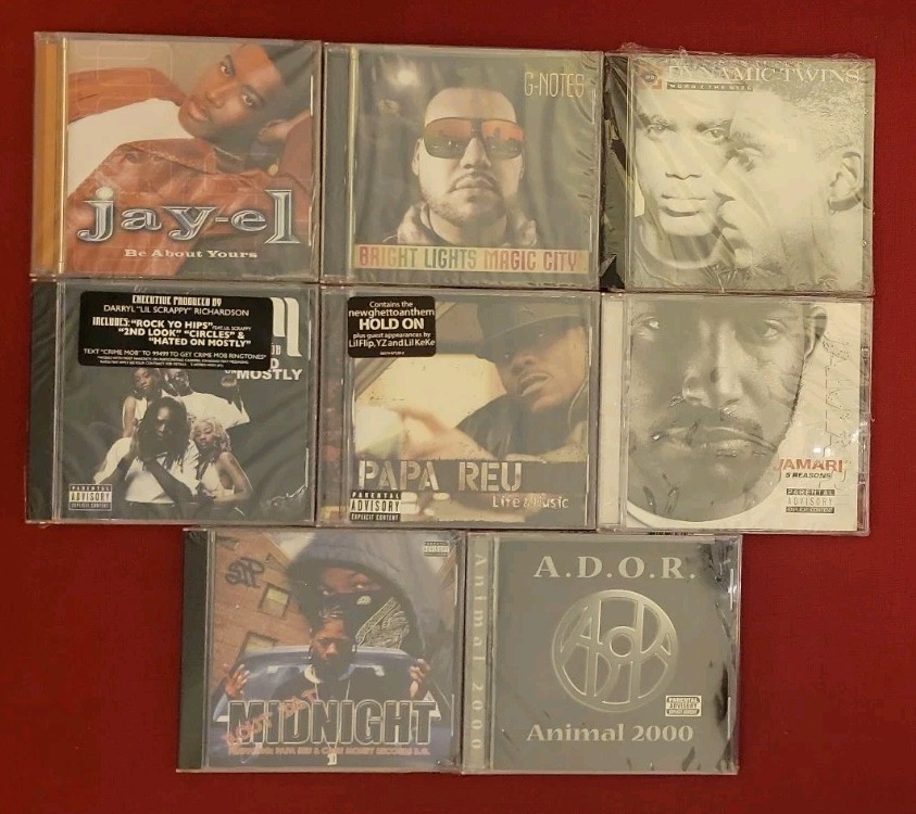 Rap Hip Hop Soul R&B Mixed CD Lot x 8 NEW Papa Reu, Jamati, Crime Mob, Jay-el