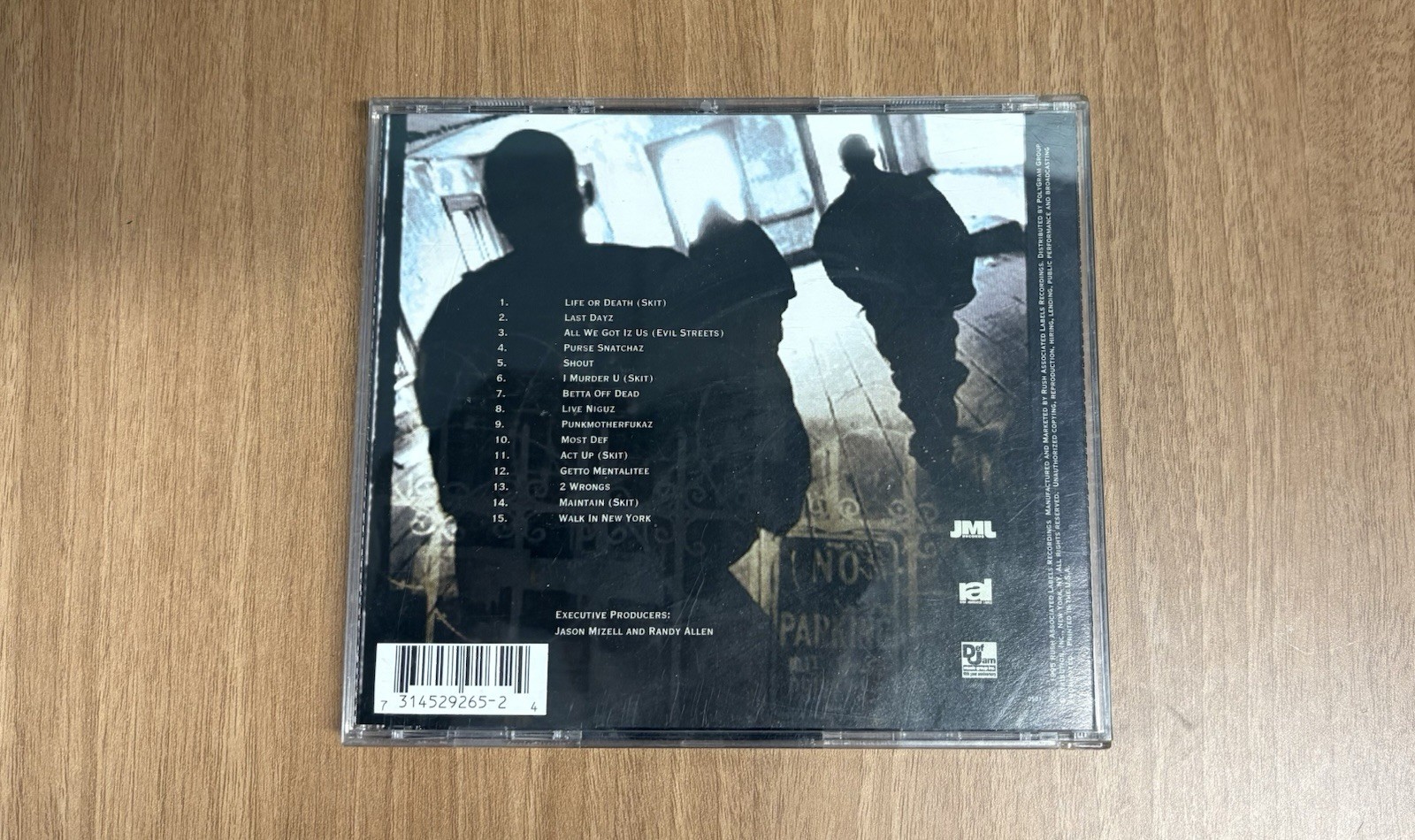 All We Got Iz Us [PA] by Onyx (CD, Oct-1995, Def Jam (USA) Promotional Hip Hop