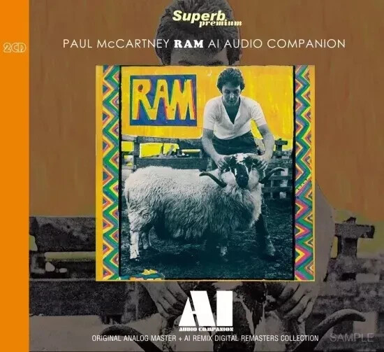 PAUL McCARTNEY / AI - AUDIO COMPANION ORIGINAL ANALOG MASTER + AI REMIX 8CD