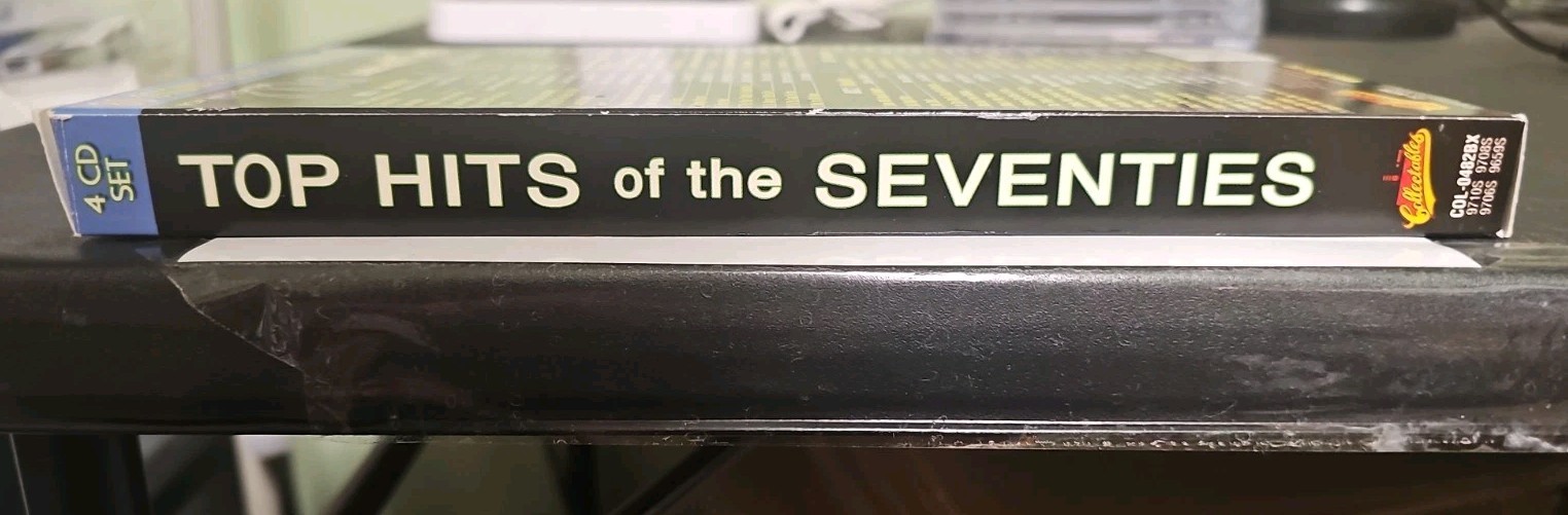 Top Hits Of The 70s 4CD Box Set EX+ Collectables COL-0482BX Styx Free 10cc Toto