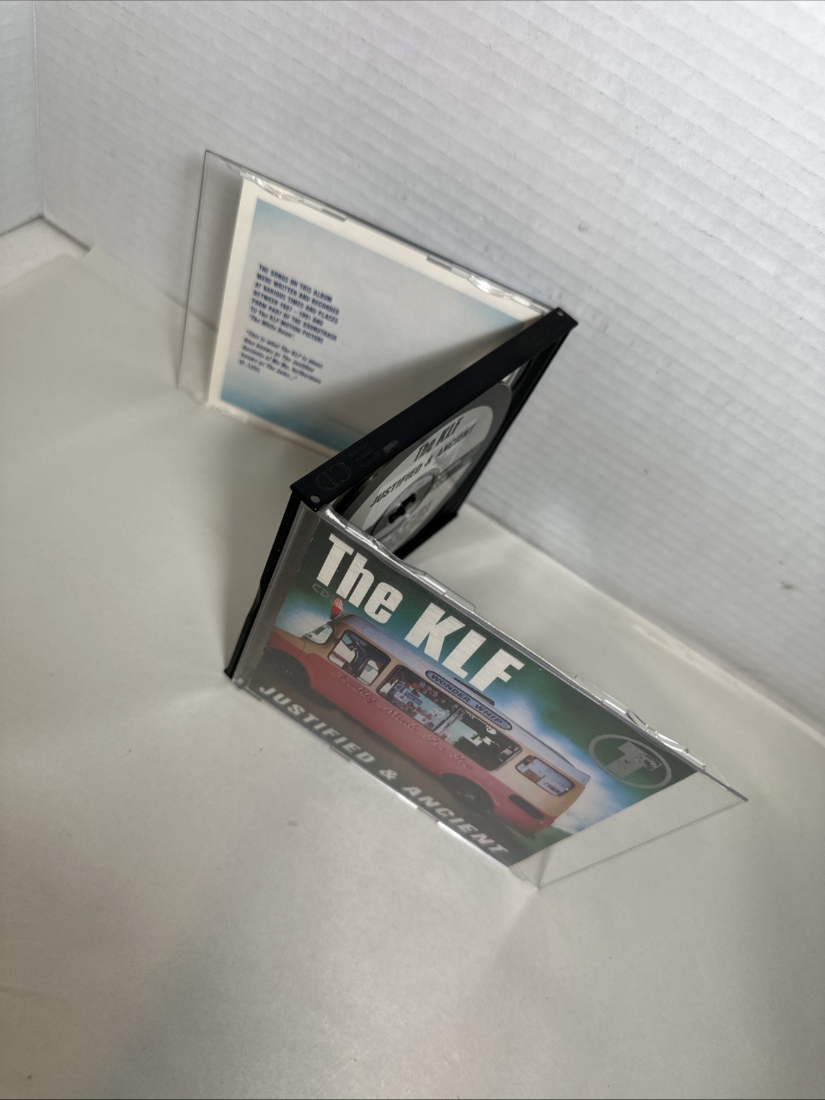 THE KLF - JUSTIFIED & ANCIENT /the White Room - Double Album unique Z Jewel Case