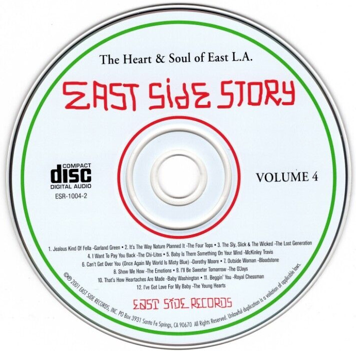 East Side Story (Volume 4) [CD] (2001) East Side Records (REMASTERED VERSION)