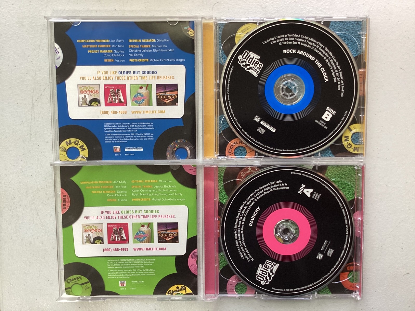 The Ultimate Oldies but Goodies CD Collection 10 CDs Time Life Music 2008