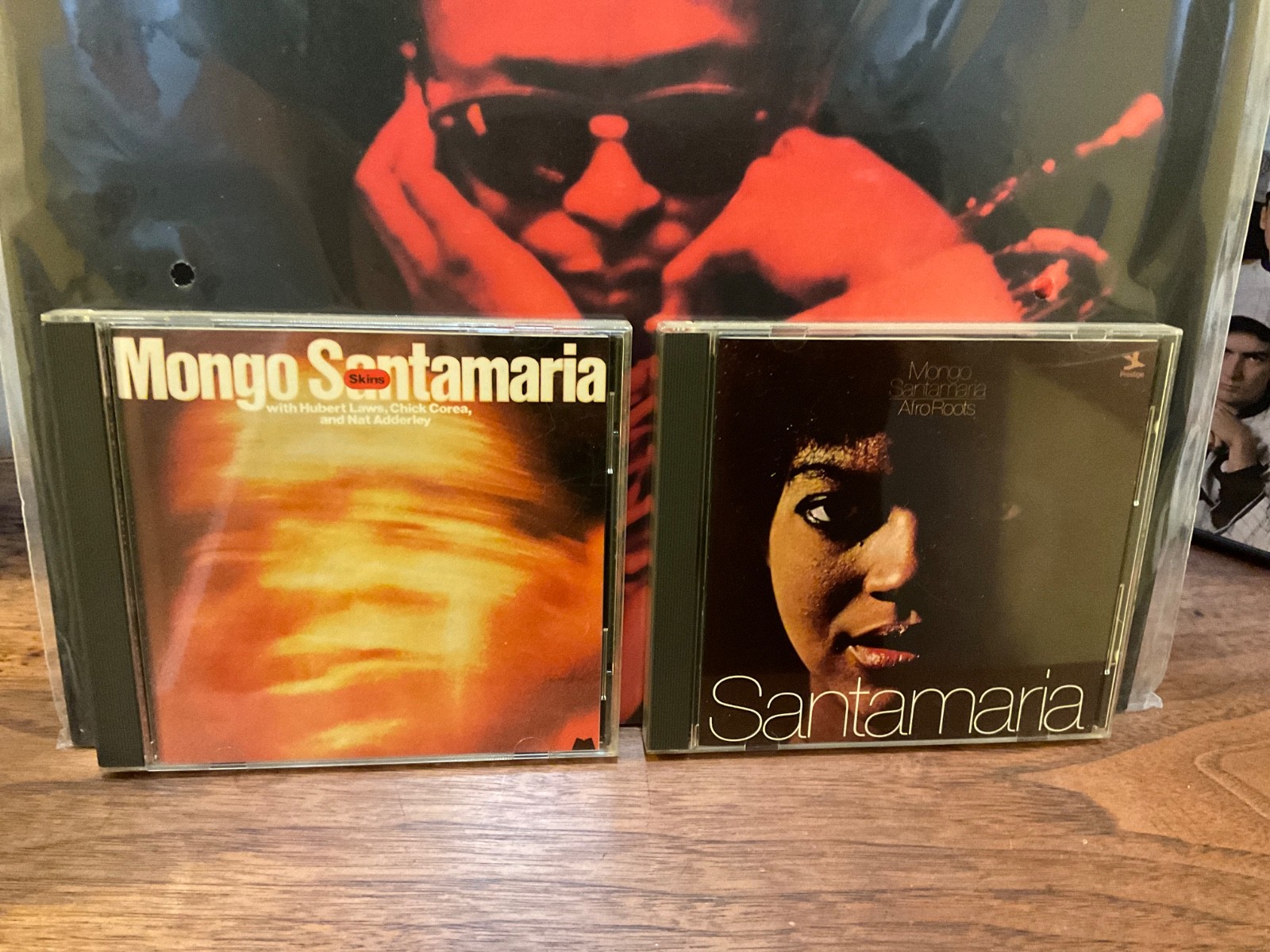 MONGO SANTAMARIA: Skins & Afro Roots Chick Corea - 2 CDs NM 4 LPS MOFI CLEANED