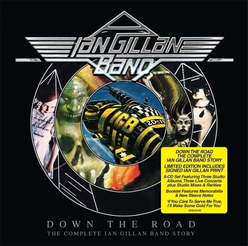 Down The Road The Complete Ian Gillan Band Story SIGNED Deluxe 8CD Boxset 3/27