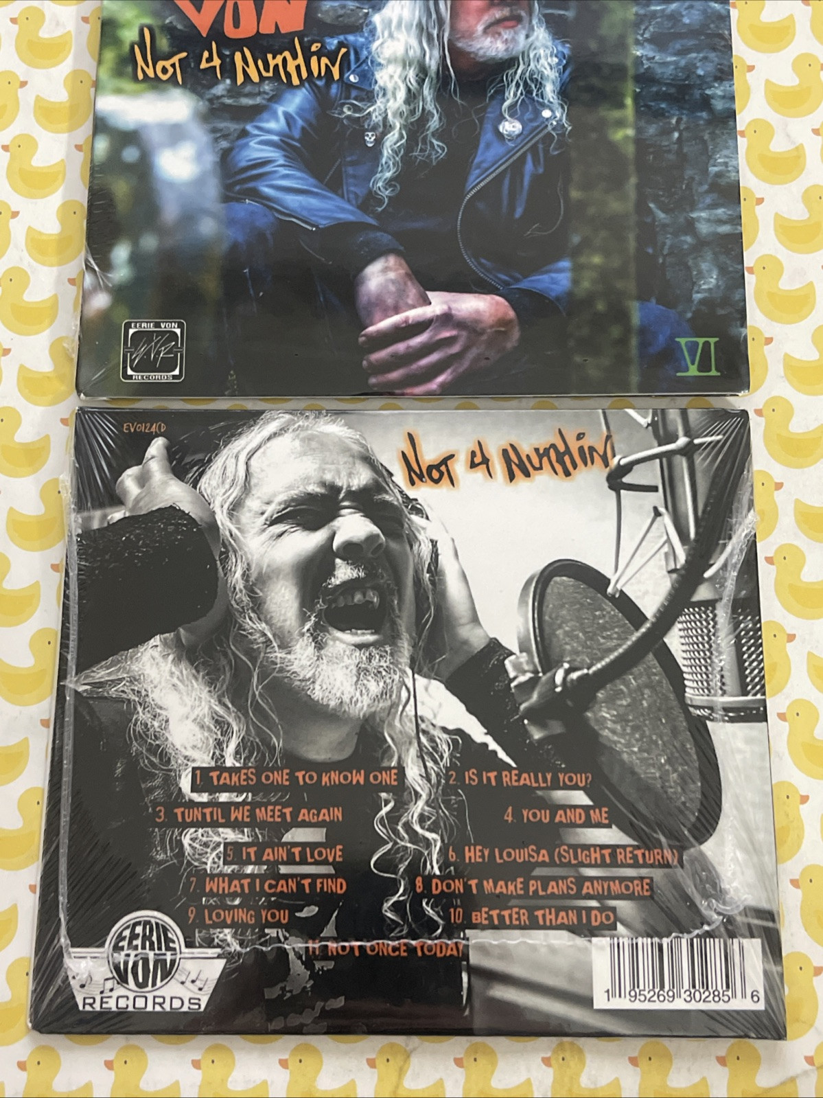 EERIE VON NOT 4 NUTHIN CD 2024 brand new sealed samhain danzig misfits country