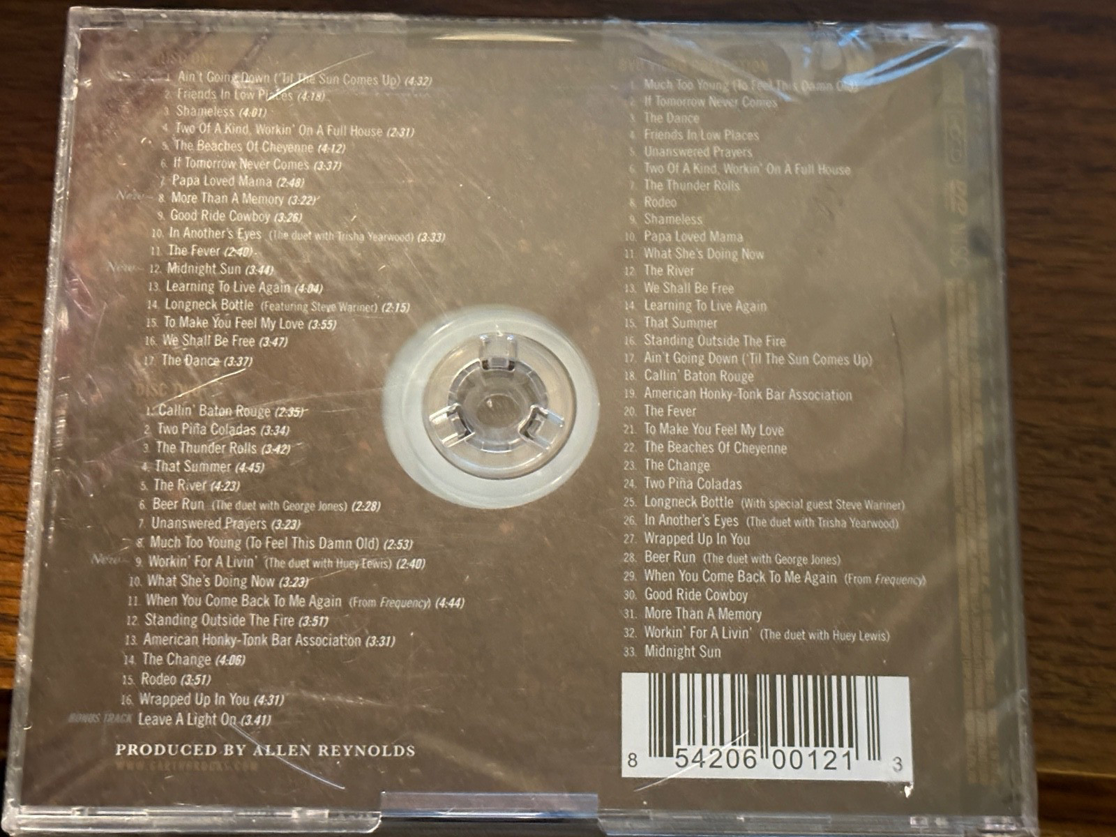 Garth Brooks The Ultimate Hits CD 2 Discs 1 DVD Pearl Records 85420-8091-213-02