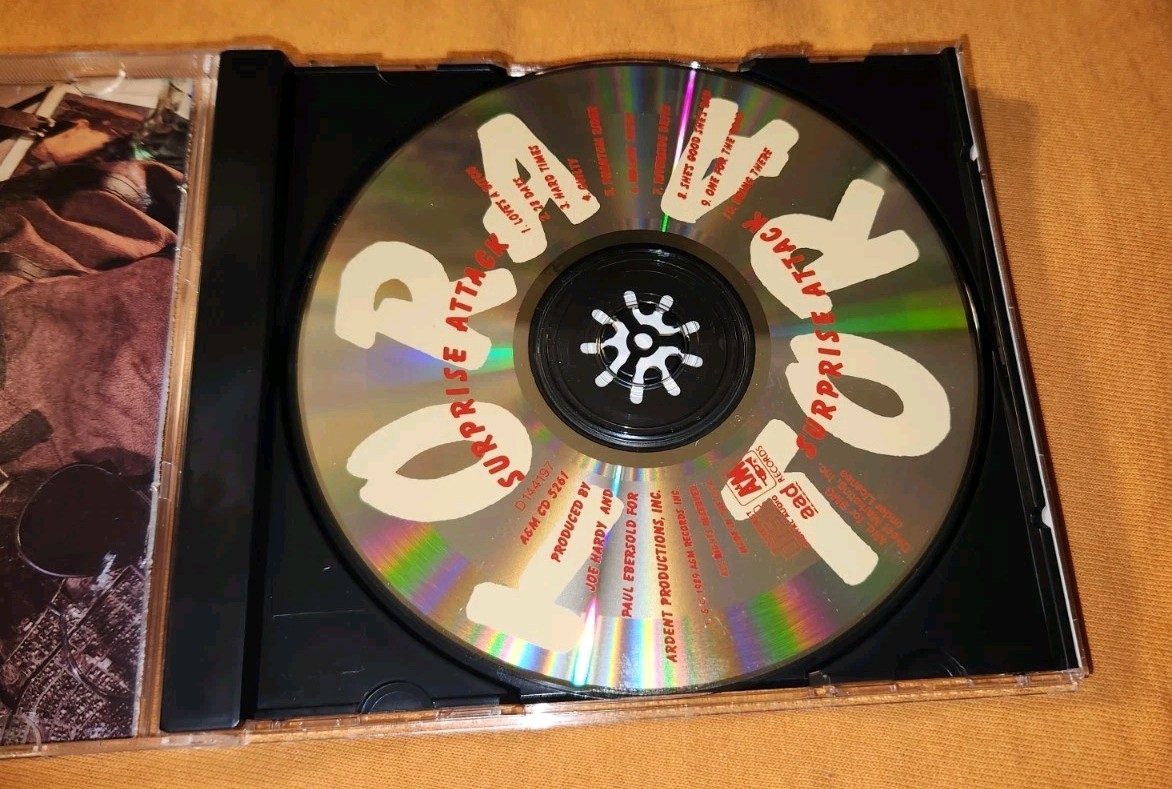 Tora Tora - Surprise Attack CD (A&M Records 1989) Hard Rock Glam Metal