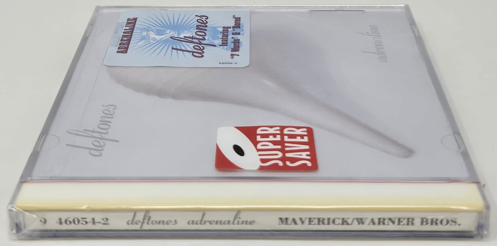 Deftones "Adrenaline" (1995) CD Maverick Rare Brand New Sealed Hype Sticker
