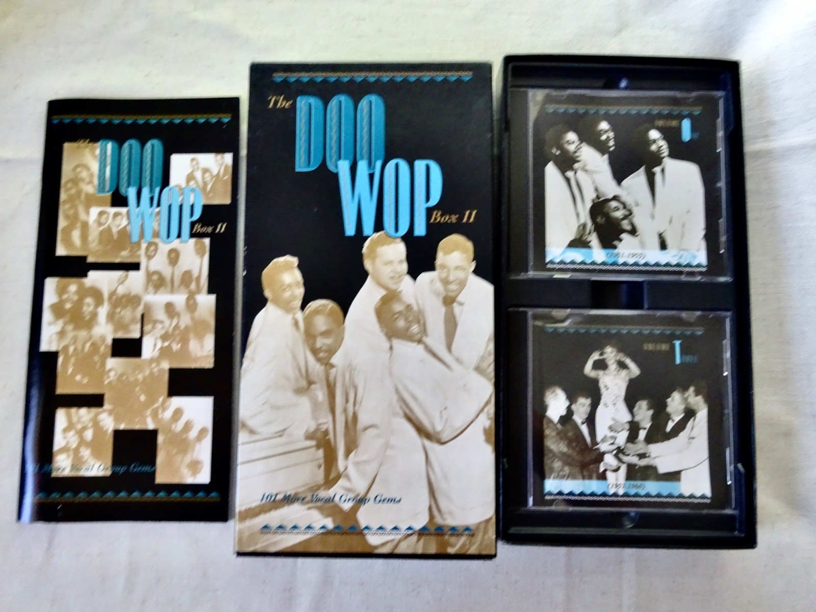 "The Doo Wop Box II" 4-CD Box Set ~ 1951-1963 R&B Groups ~ 101 Tracks With Book