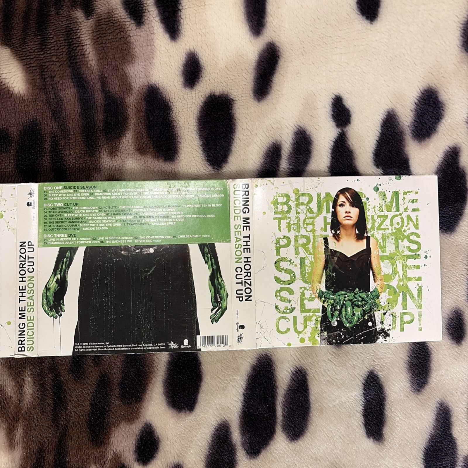 Bring Me The Horizon: Suicide Season Cut Up! Deluxe Edition - 3 Disc 2xCD/DVD