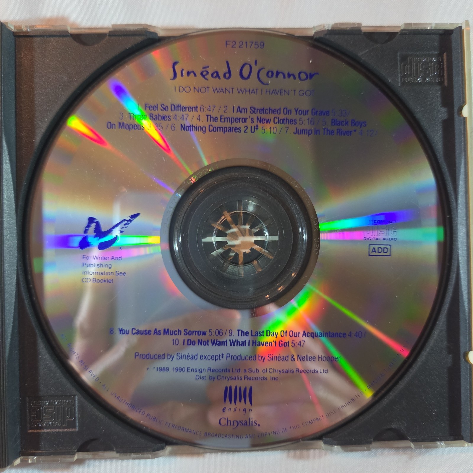 Lot Of 4 CDs • 80's • The Go-Go's • Soft Cell • Sade • Sinead O'Connor