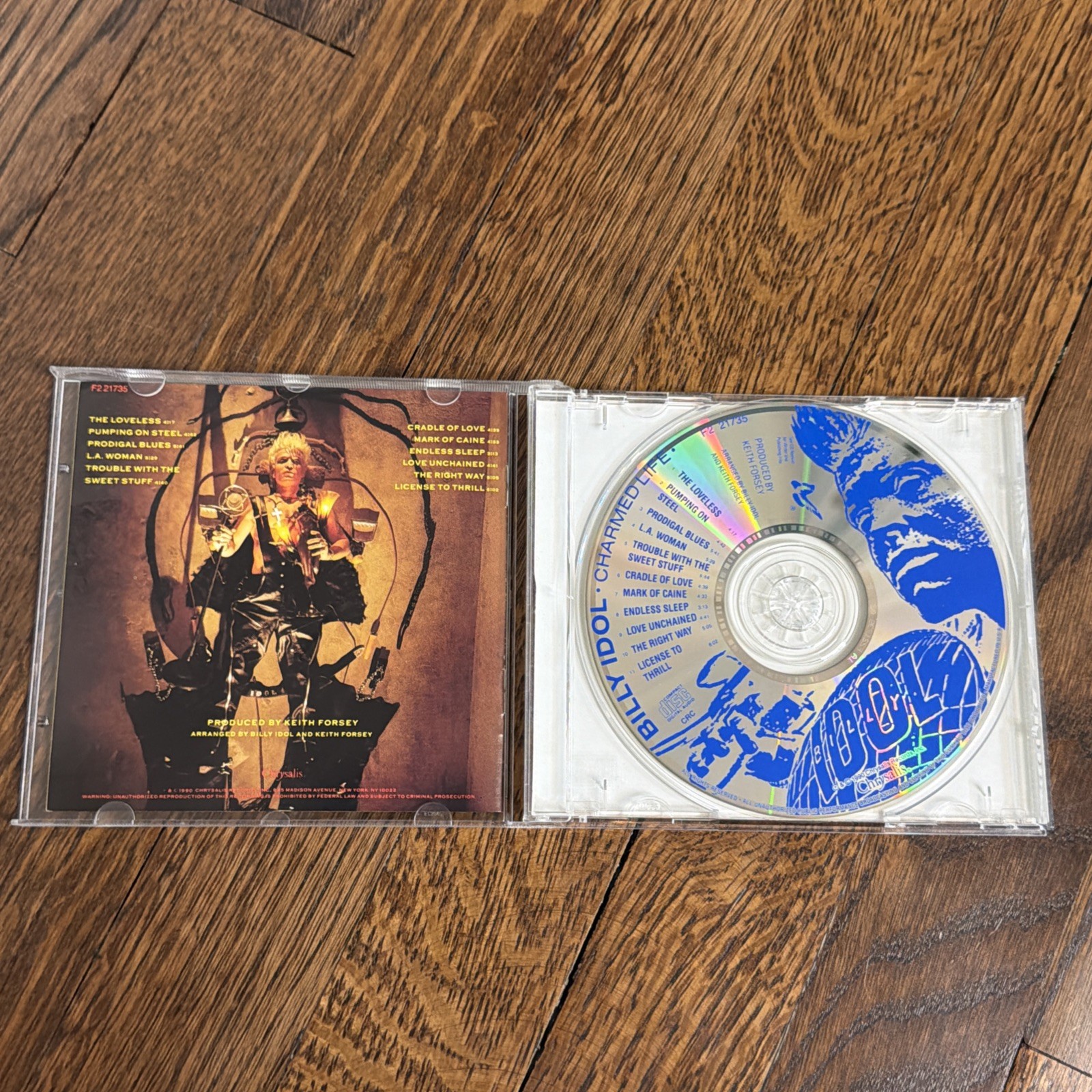 Billy Idol - Charmed Life - CD-Free Shipping after Purchase of 1st CD