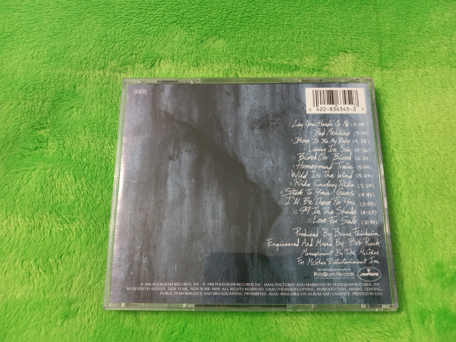 New Jersey by Bon Jovi (CD, Sep-1988, Vertigo (Germany))