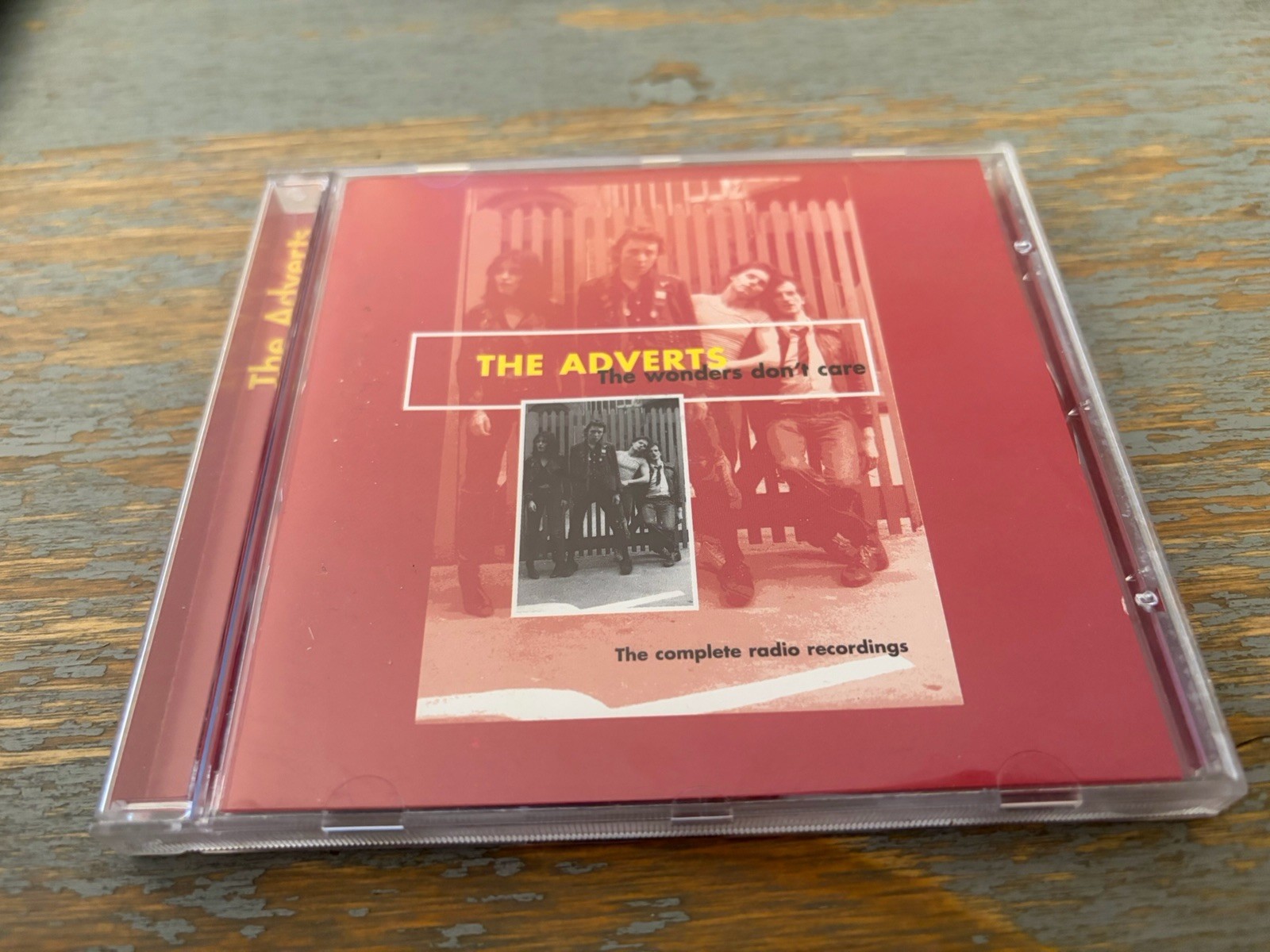 The Adverts - The Wonders Don't Care CD The Complete Radio Recordings Pilot 1997