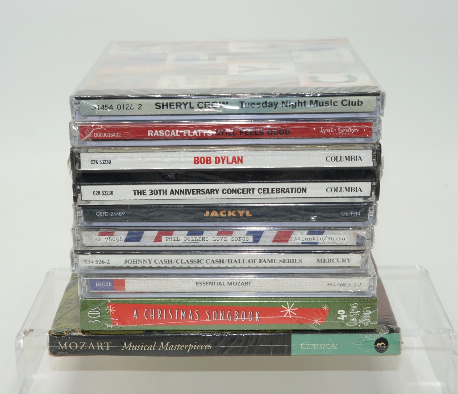 Large Lot of 55 Sealed New Music CDs Jazz R&B Pop Rock Country Celtic Free Ship