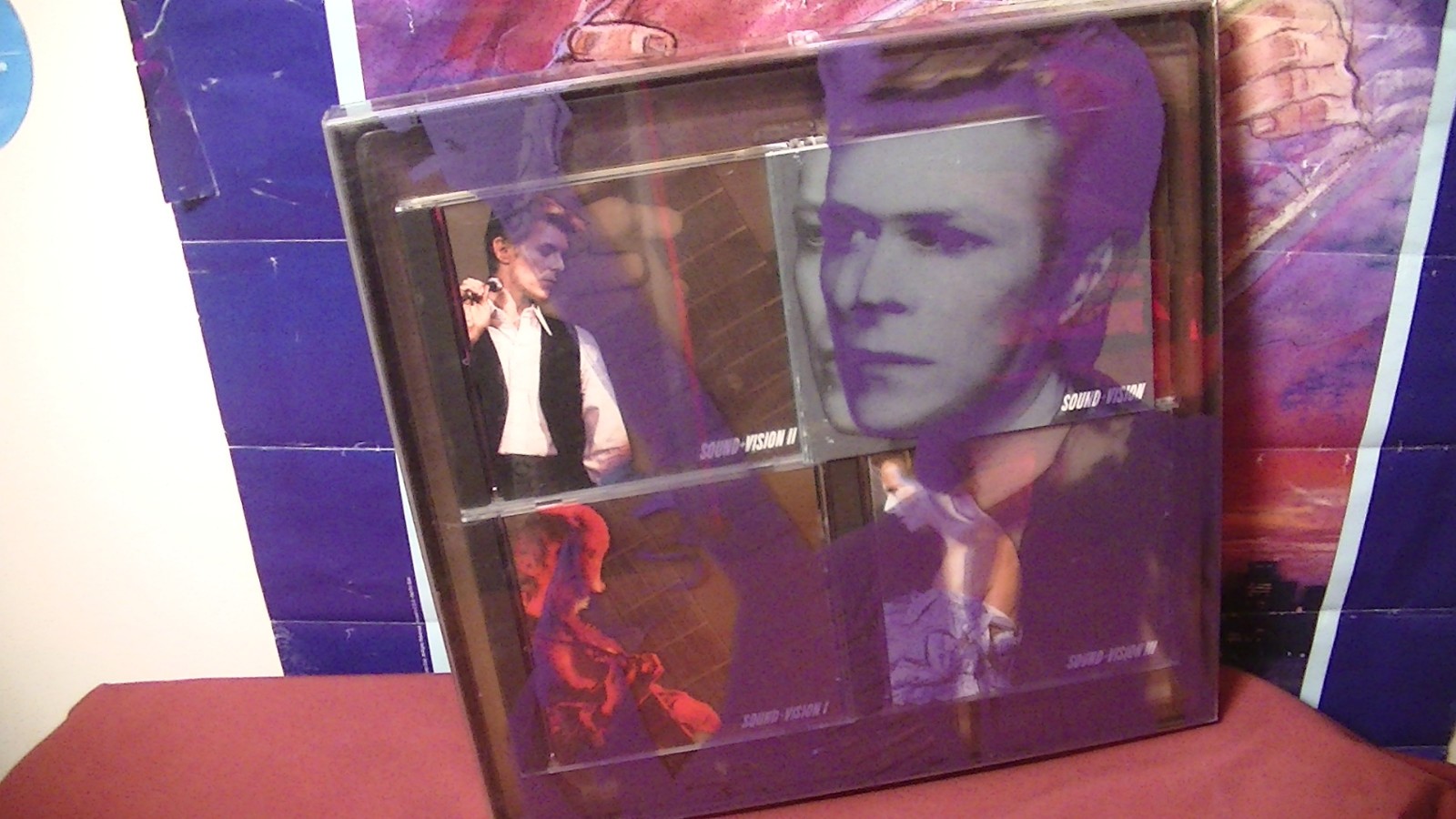 David Bowie Sound Vision Box Set 1989 Booklets, Jewel Cases, etc. "NO CDS!"