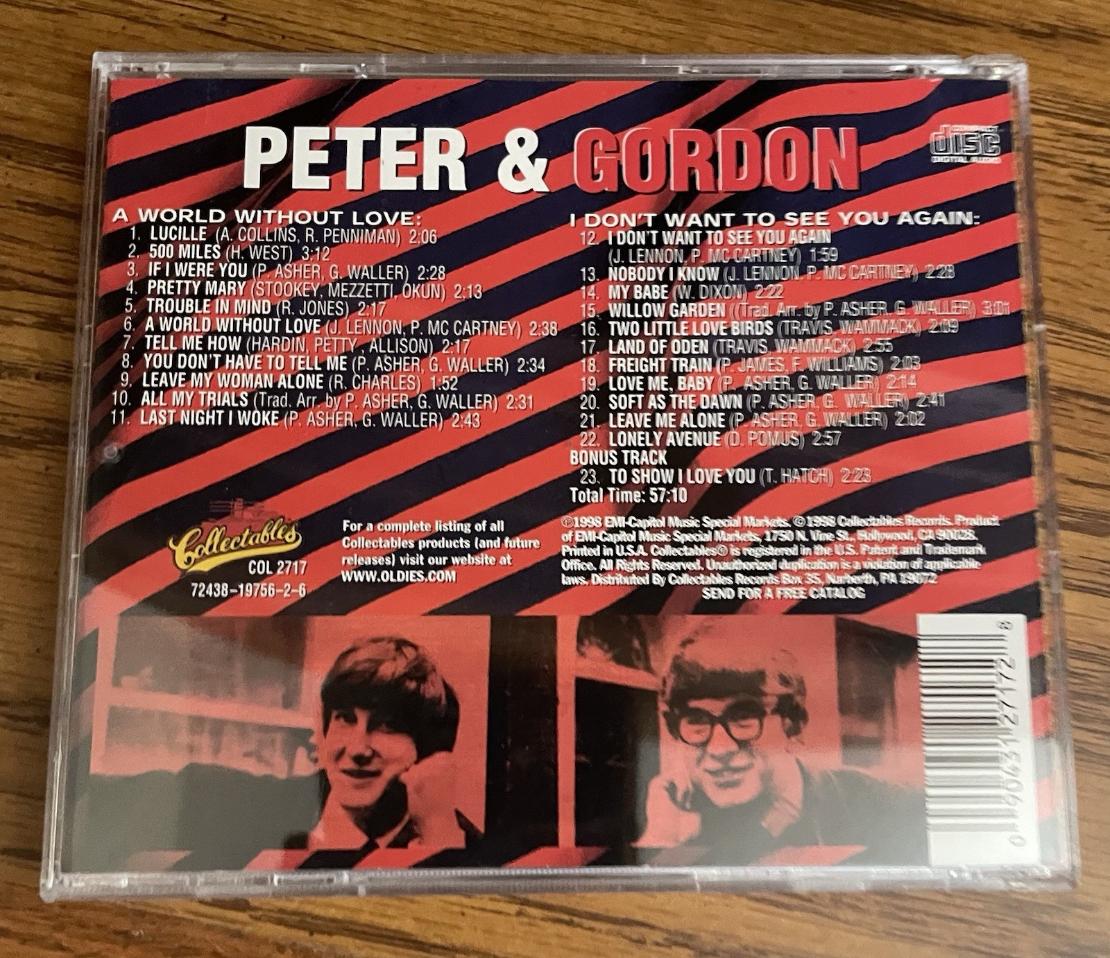 Peter And Gordon Collectibles CD Collection