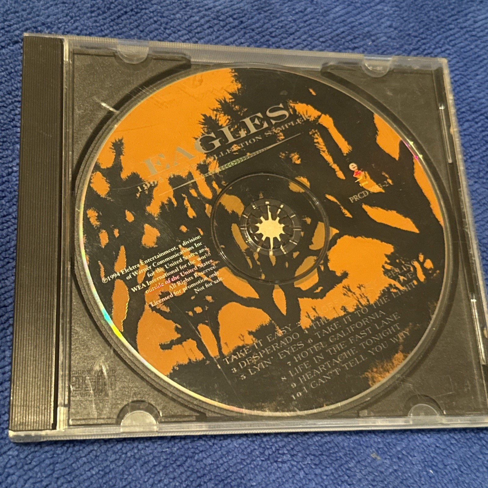 THE EAGLES 1994 Tour Collection Airplay Sampler PROMO CD