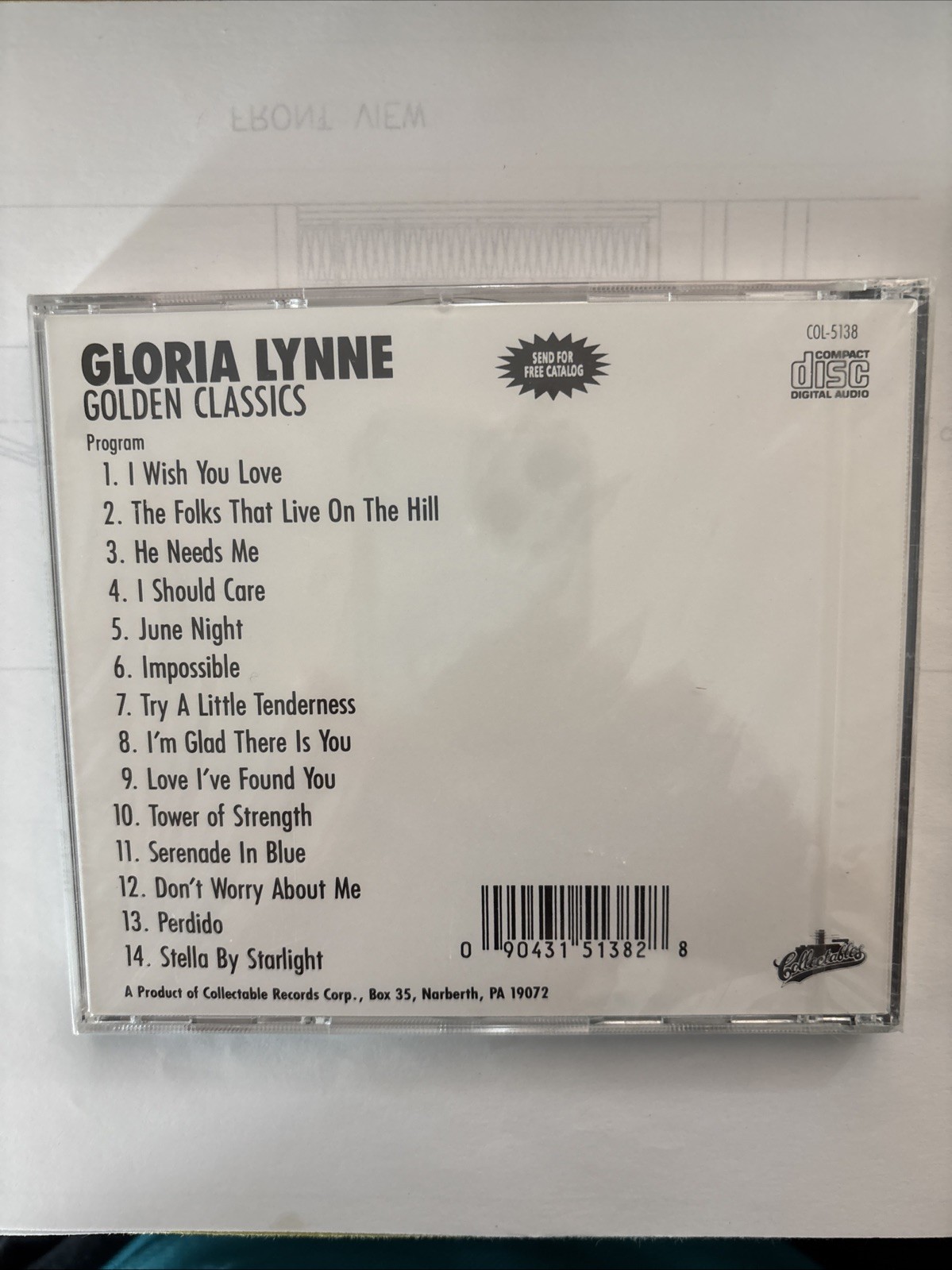 Gloria Lynne Classics Brand New! Sealed!